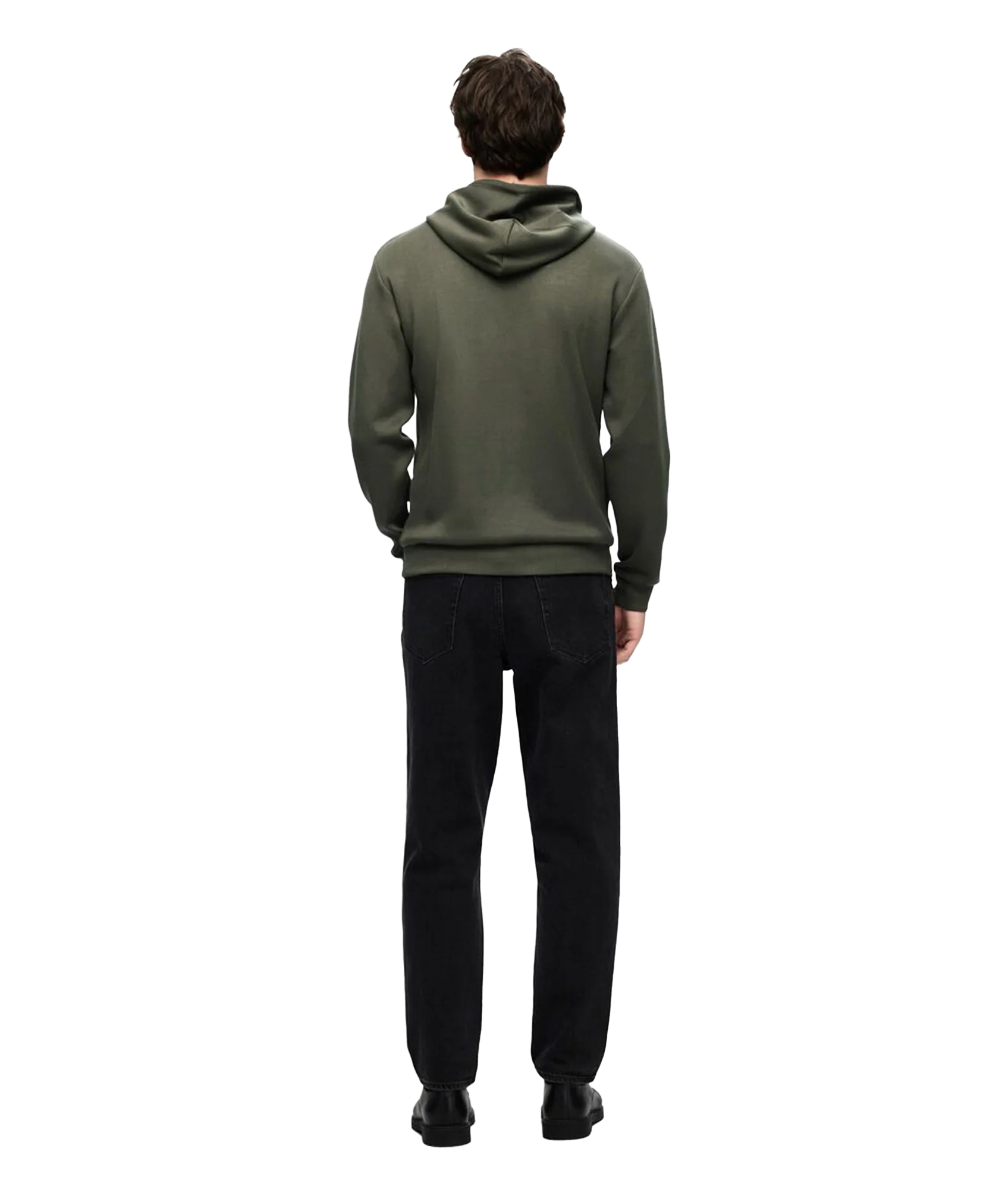Emanuel Soft Hoddie - Green - Image 3