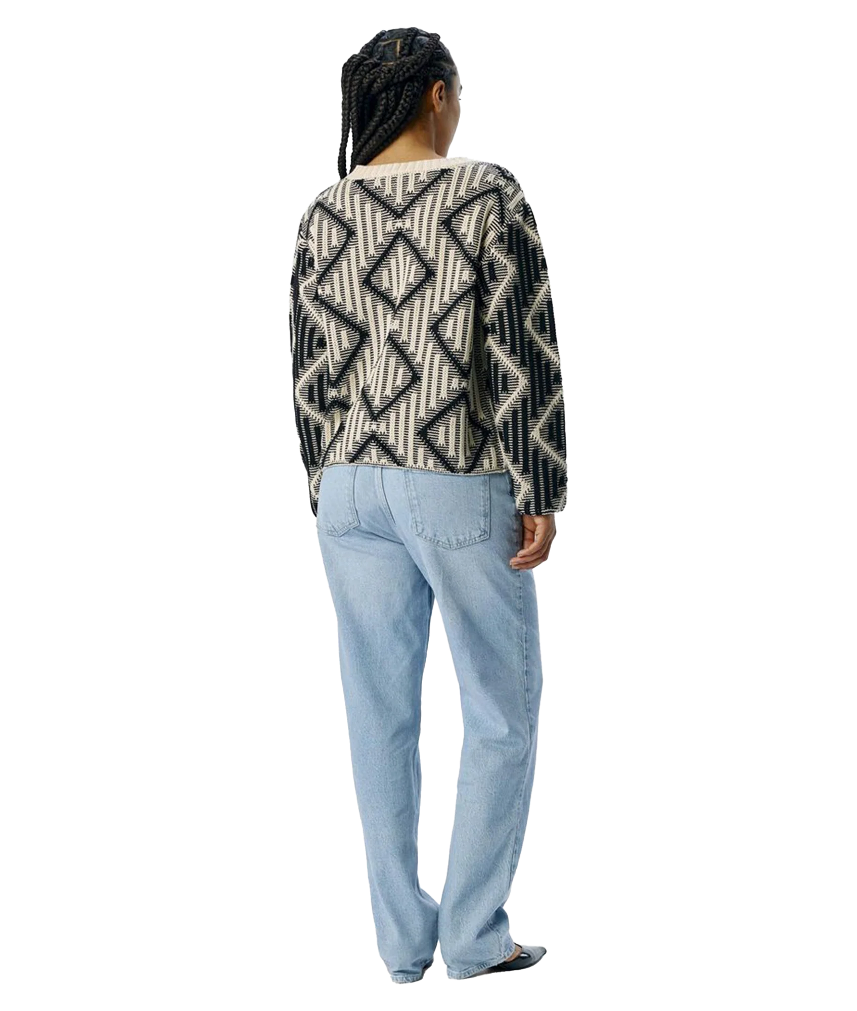Ferka Re L/S Knit Pullover - Multi - Image 4
