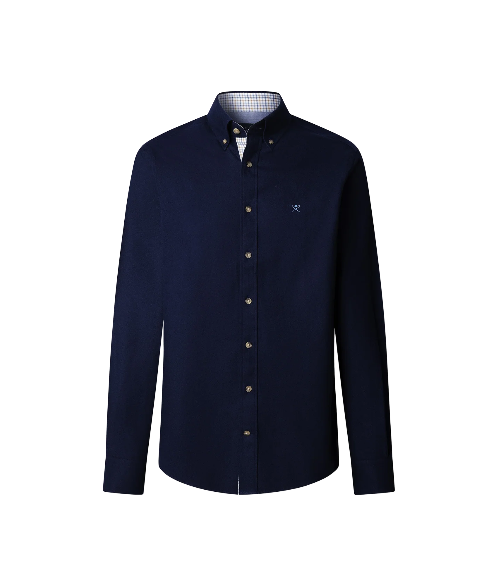 Flannel Multi Trim - Navy