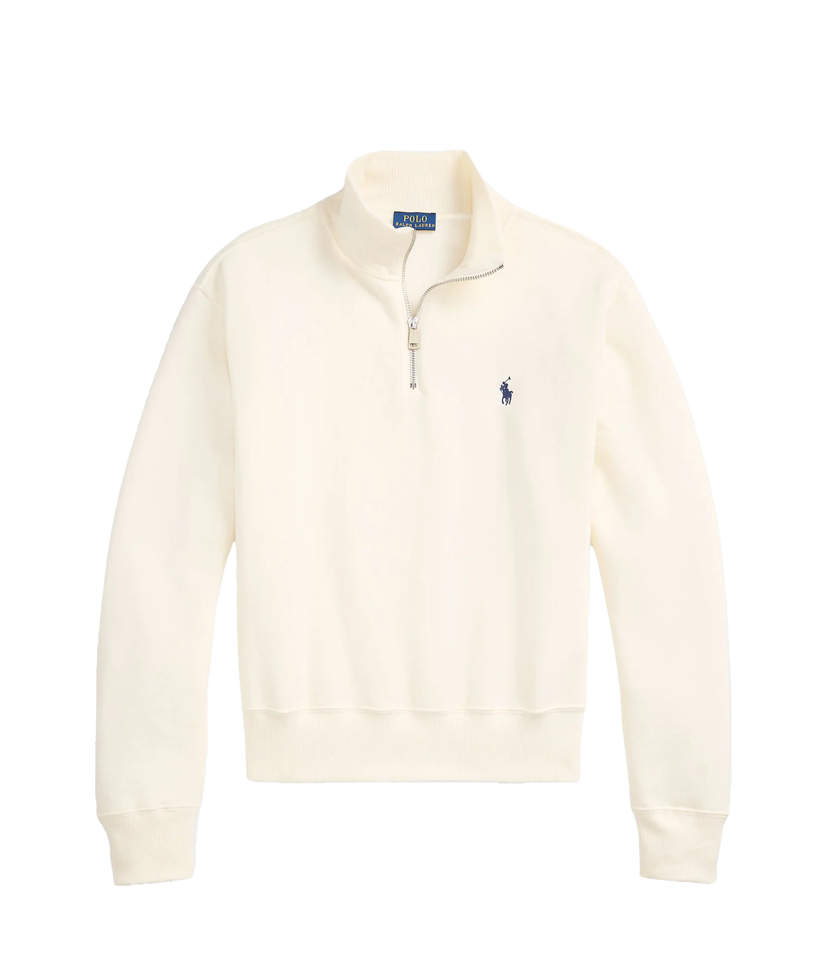 Fleece Quarter-Zip - Cream