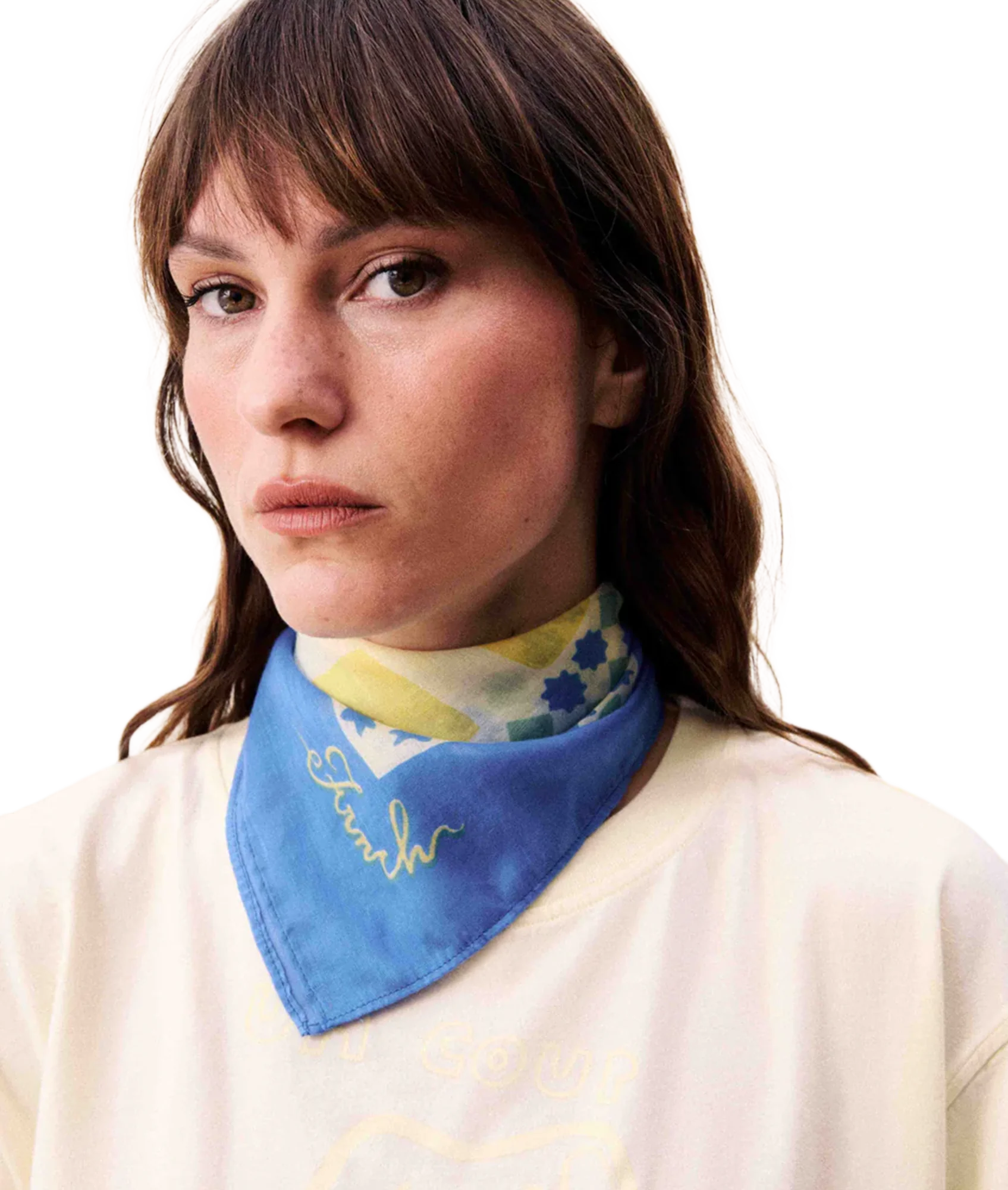 Foulard - Bleu Azur - Image 4