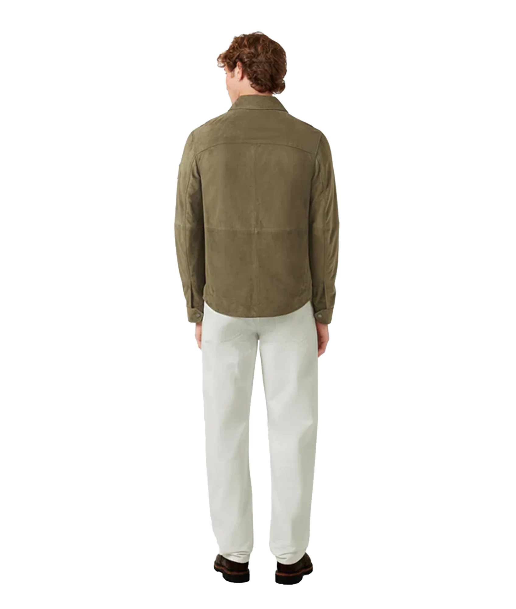 Frame Overshirt - Olive - Image 4
