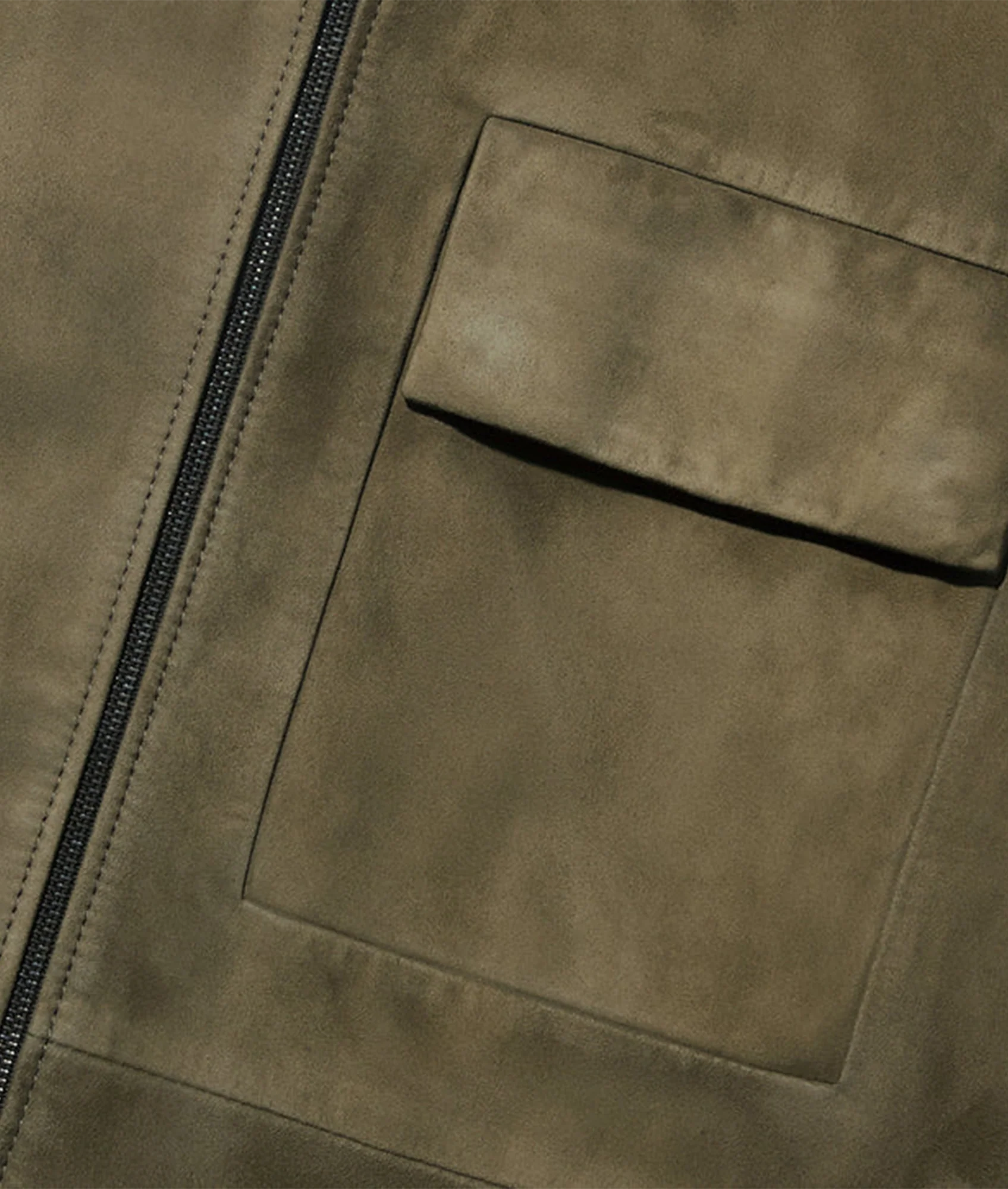 Frame Overshirt - Olive - Image 6