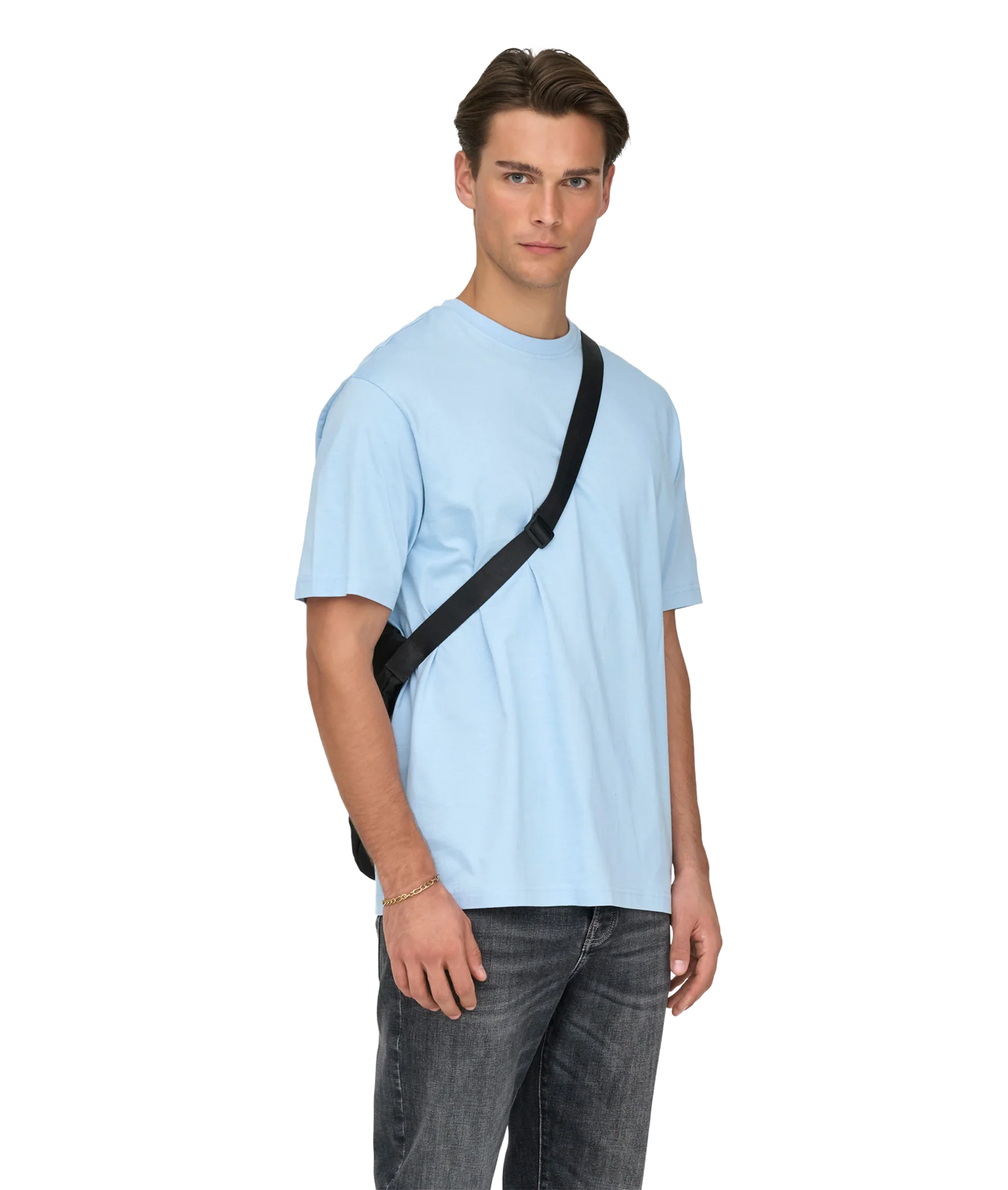 Fred Life Rlx Ss Tee - Blue - Image 5