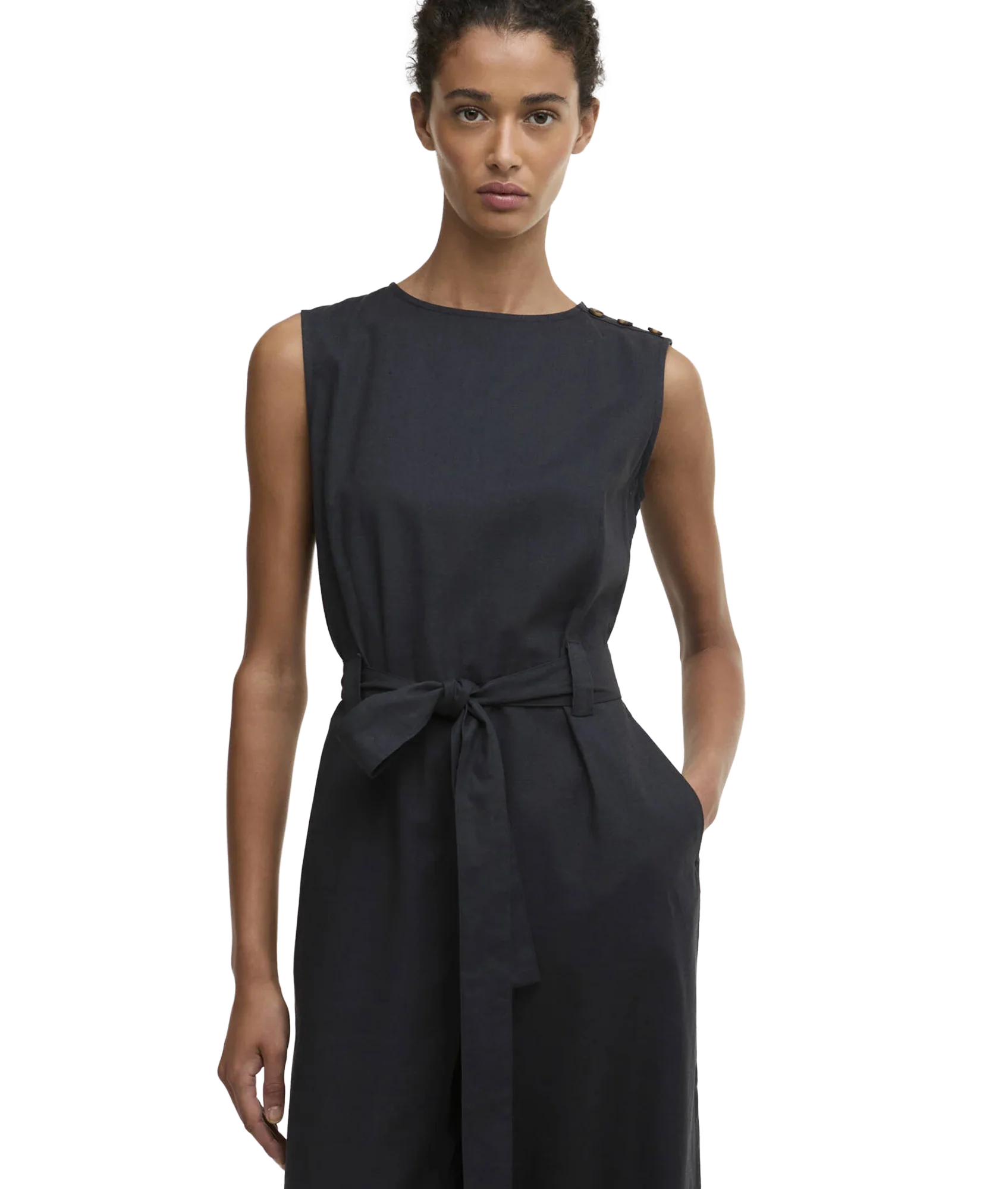 Gabby Jumpsuit - Dark Navy - Image 4