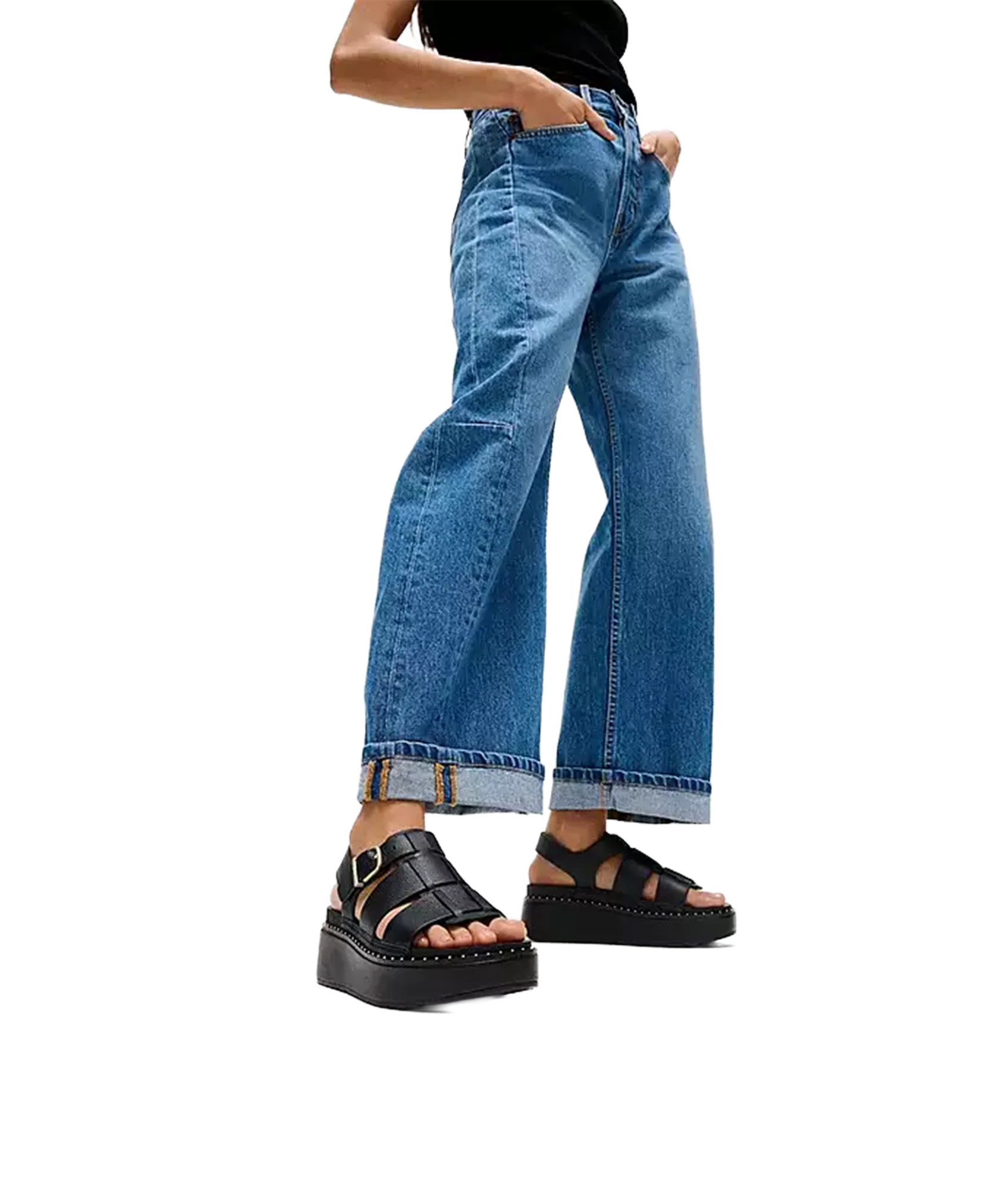 Gen-ff Max Tumbled-leather Fisherman Sandals - Image 2