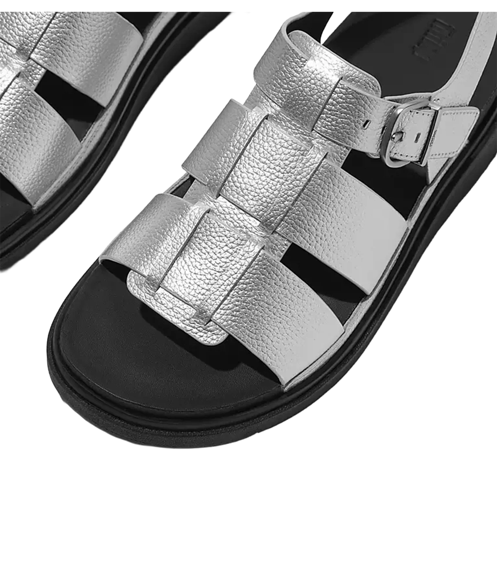 Gen-ff Tumbled-leather Fisherman Sandals - Image 2