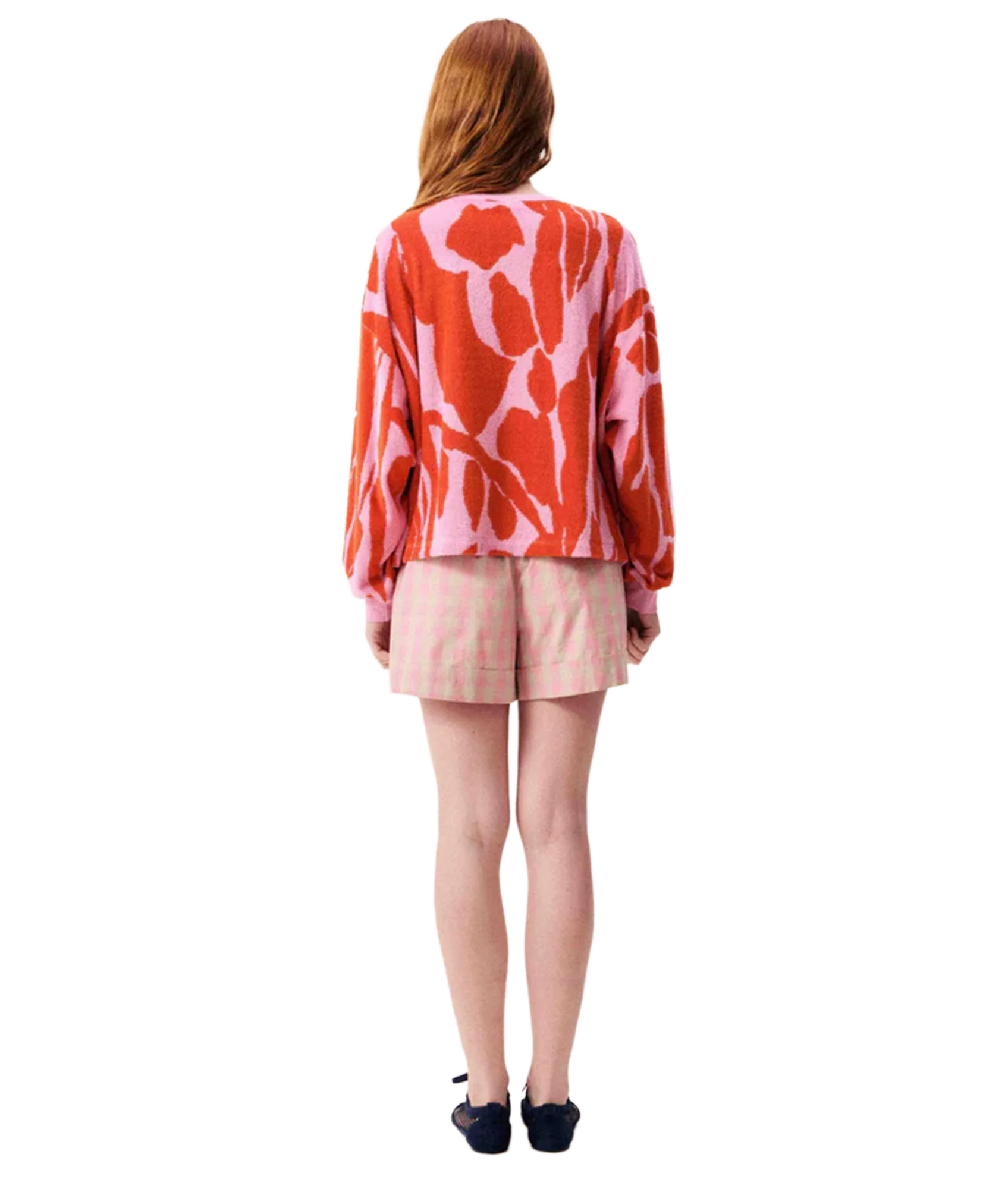 Gingham Shorts - Rose - Image 2