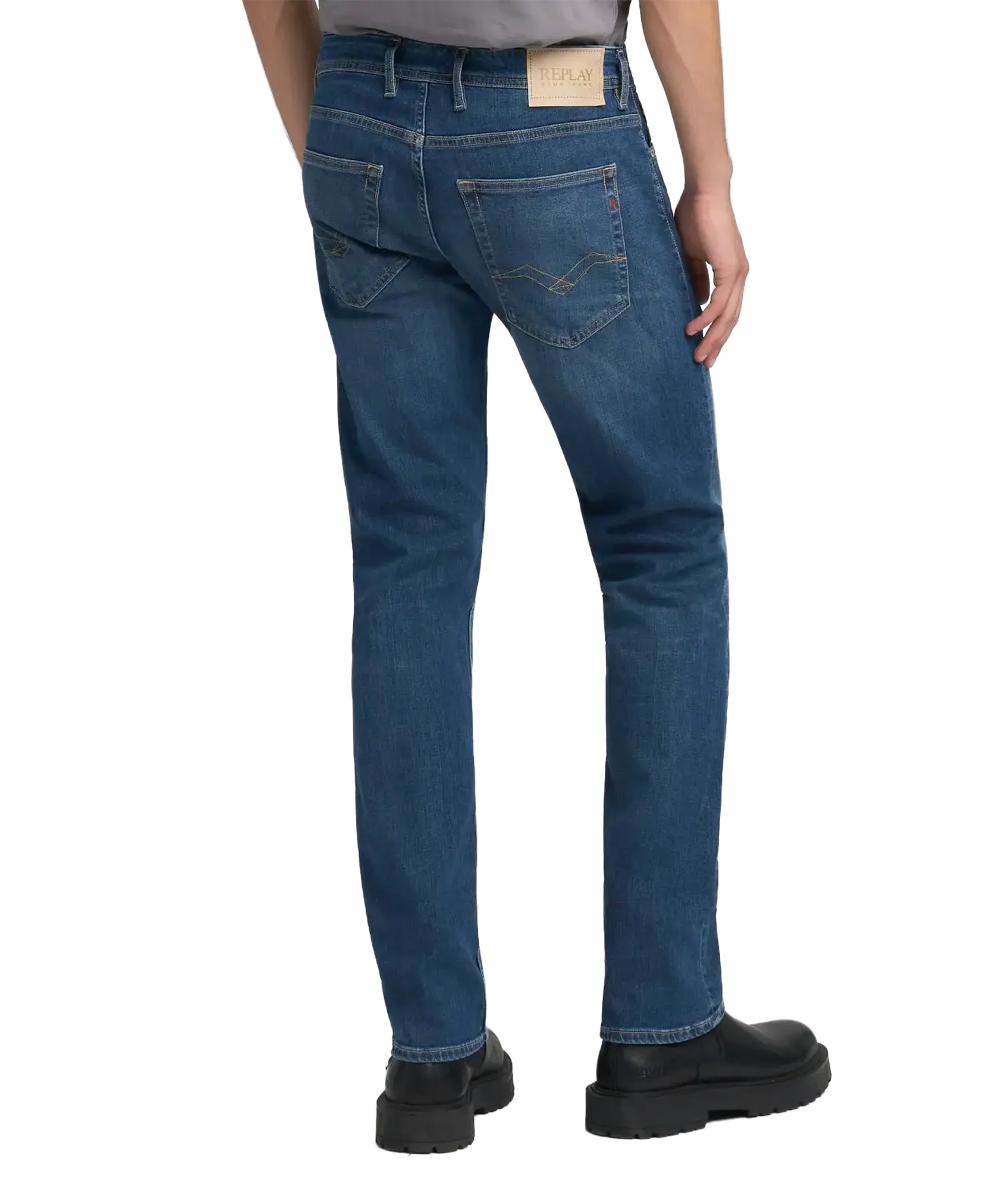 Grover Eco Plus Straight-Fit Jeans - Dark Blue - Image 2