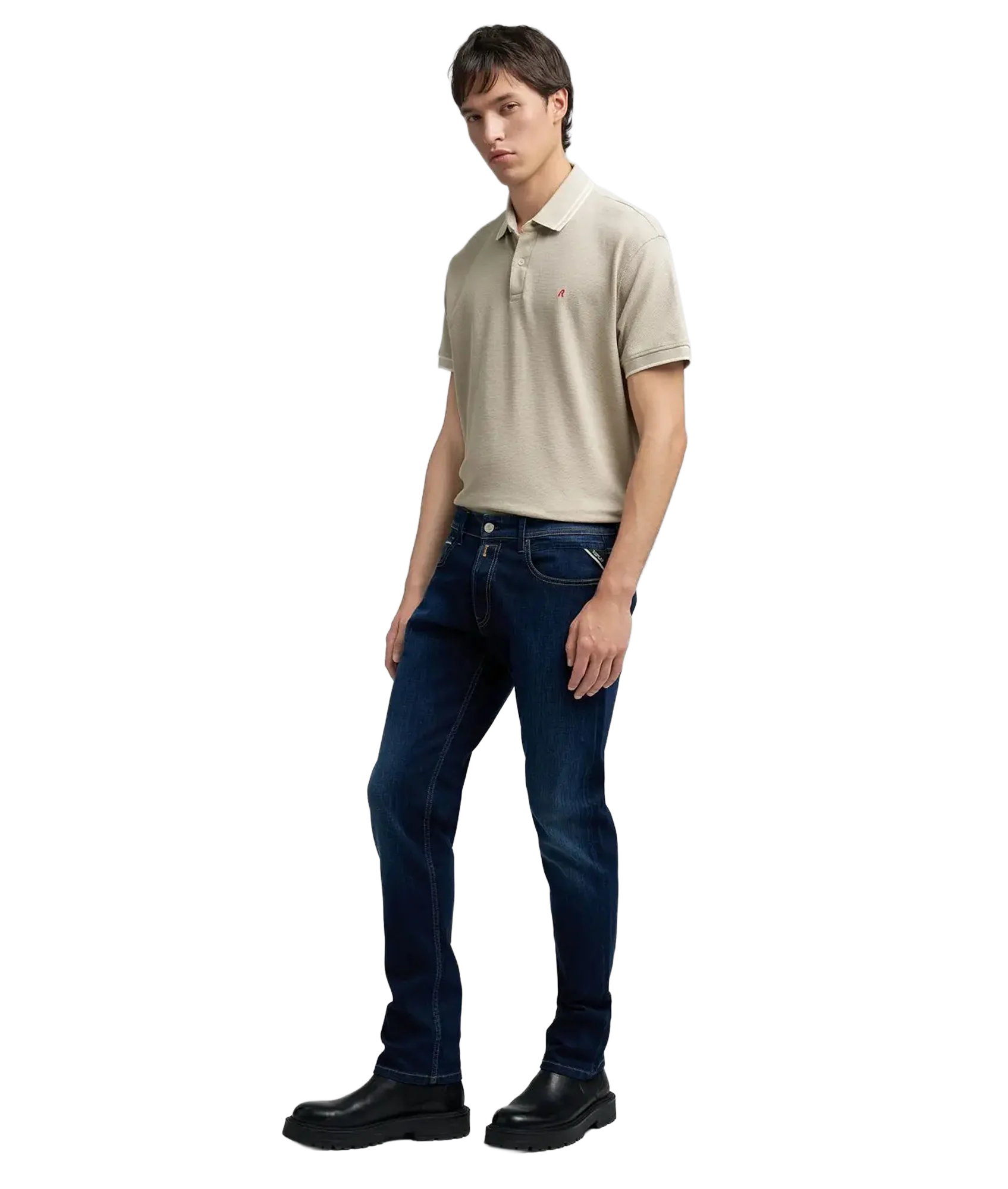 Grover Straight-Fit Jeans - Dark Blue - Image 3