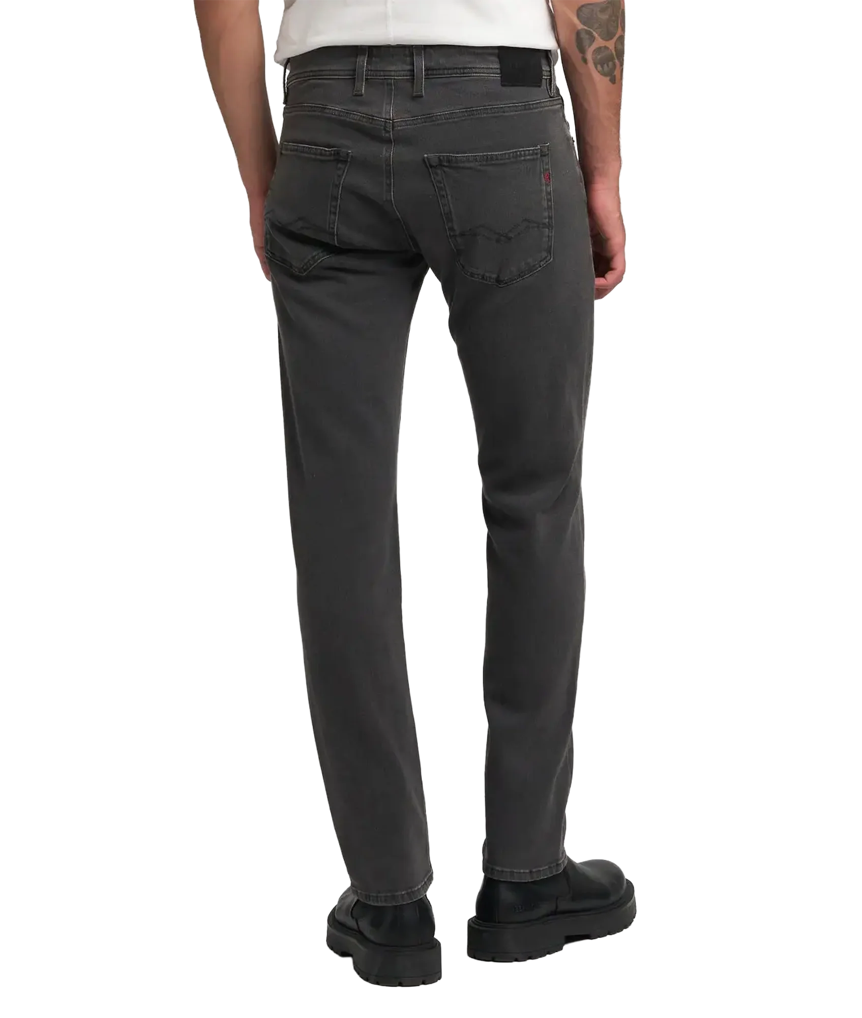 Grover Straight-Fit Jeans - Dark Grey - Image 2