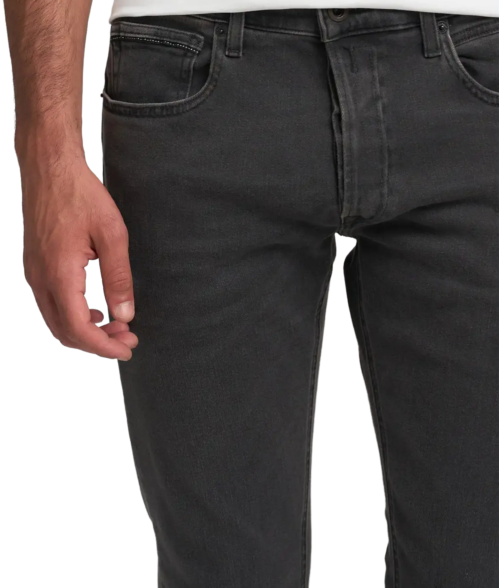 Grover Straight-Fit Jeans - Dark Grey - Image 4