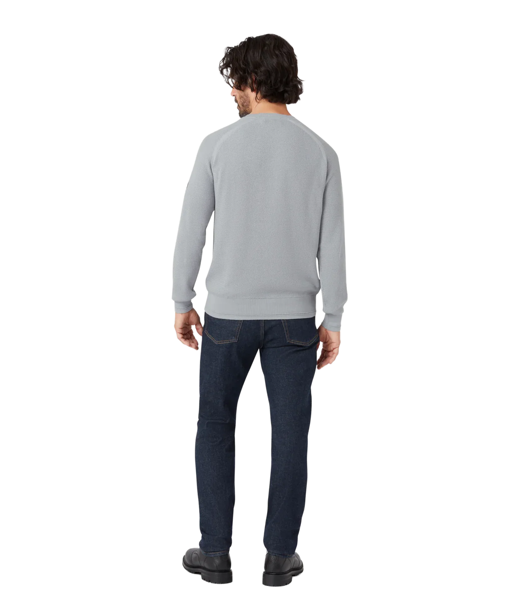 Guide Crewneck Jumper Quarry Blue - Image 4