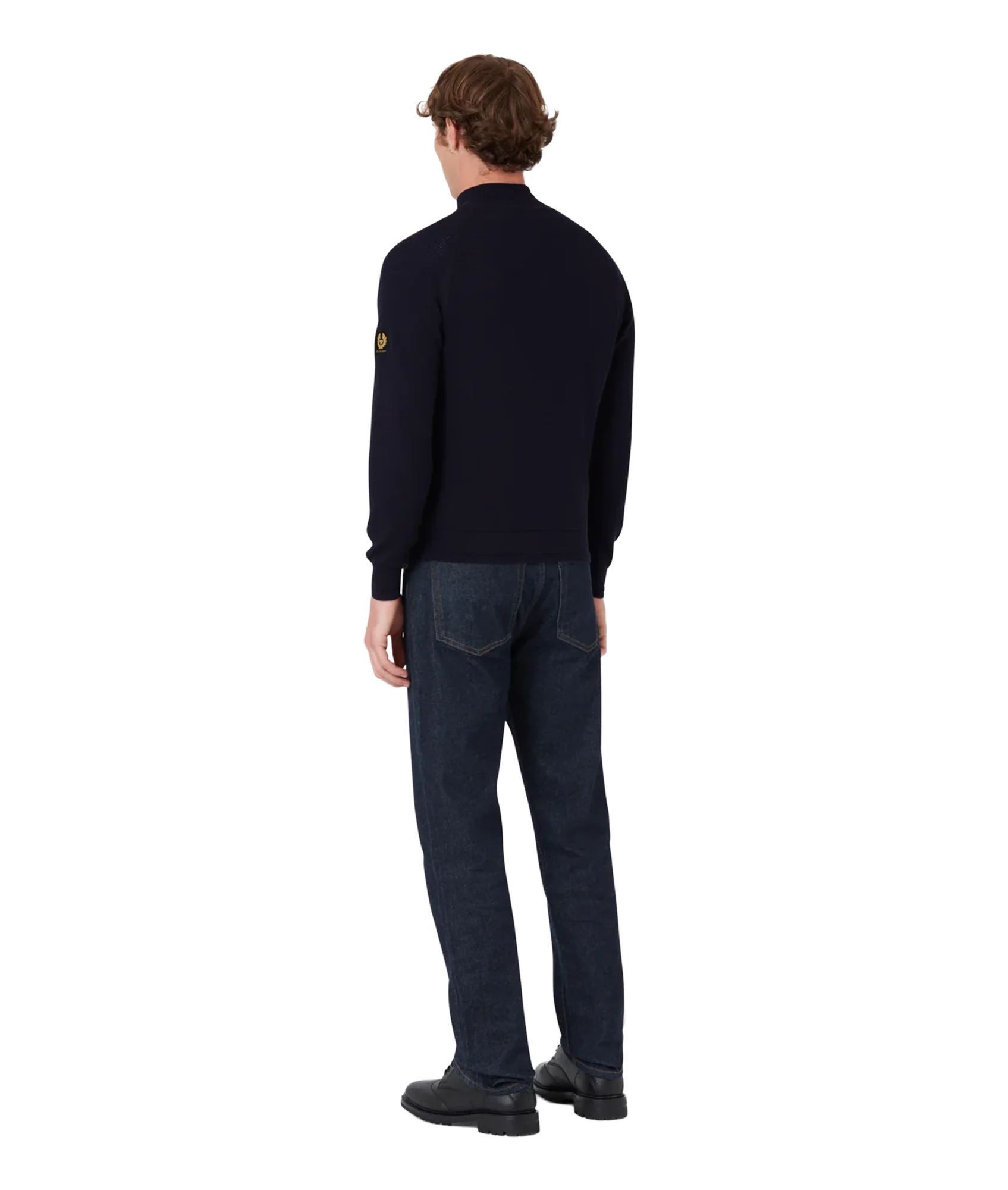 Guide Quarter Zip Jumper Dark Ink - Image 4