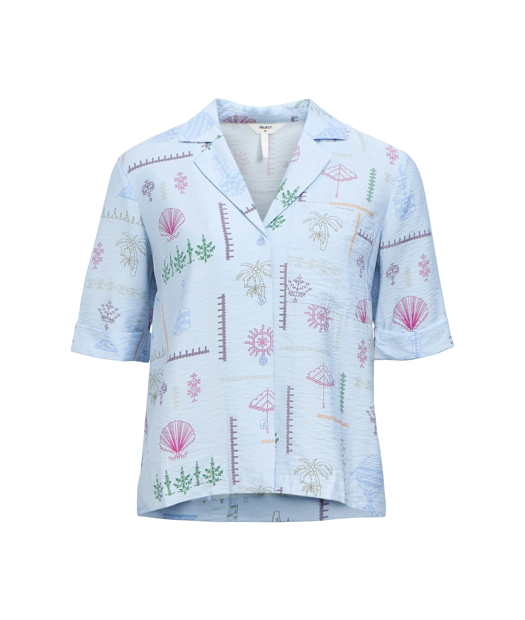 Hailey Re 2/4 Shirt - Blue