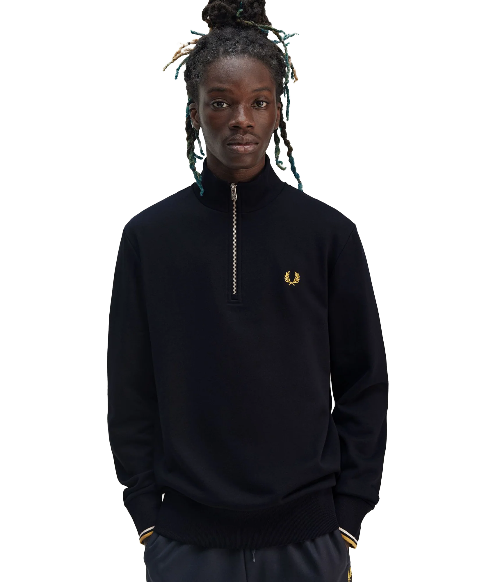 Half Zip Sweat - Navy - Image 5