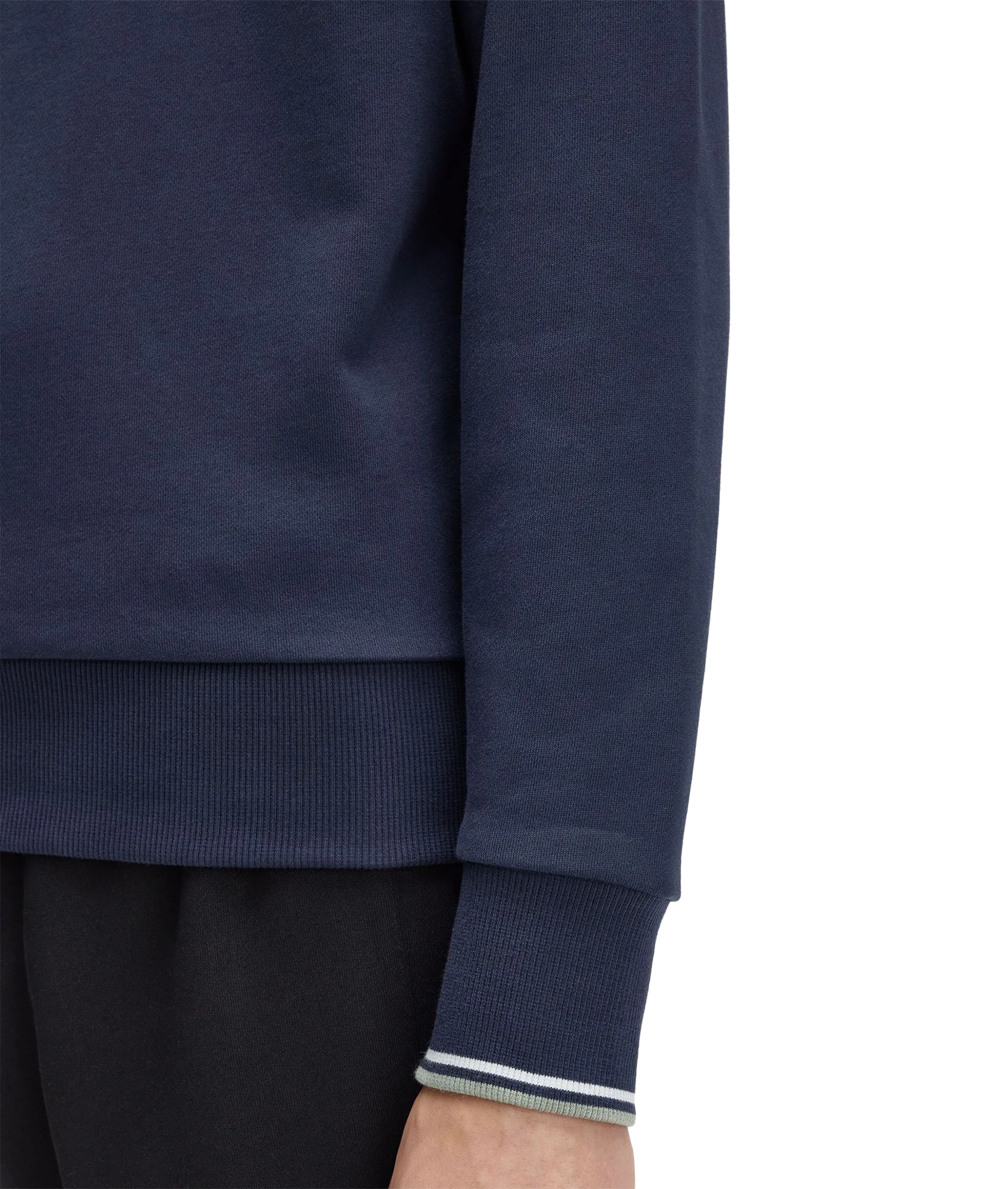 Half Zip Sweatshirt - Dark Airforce - Image 5