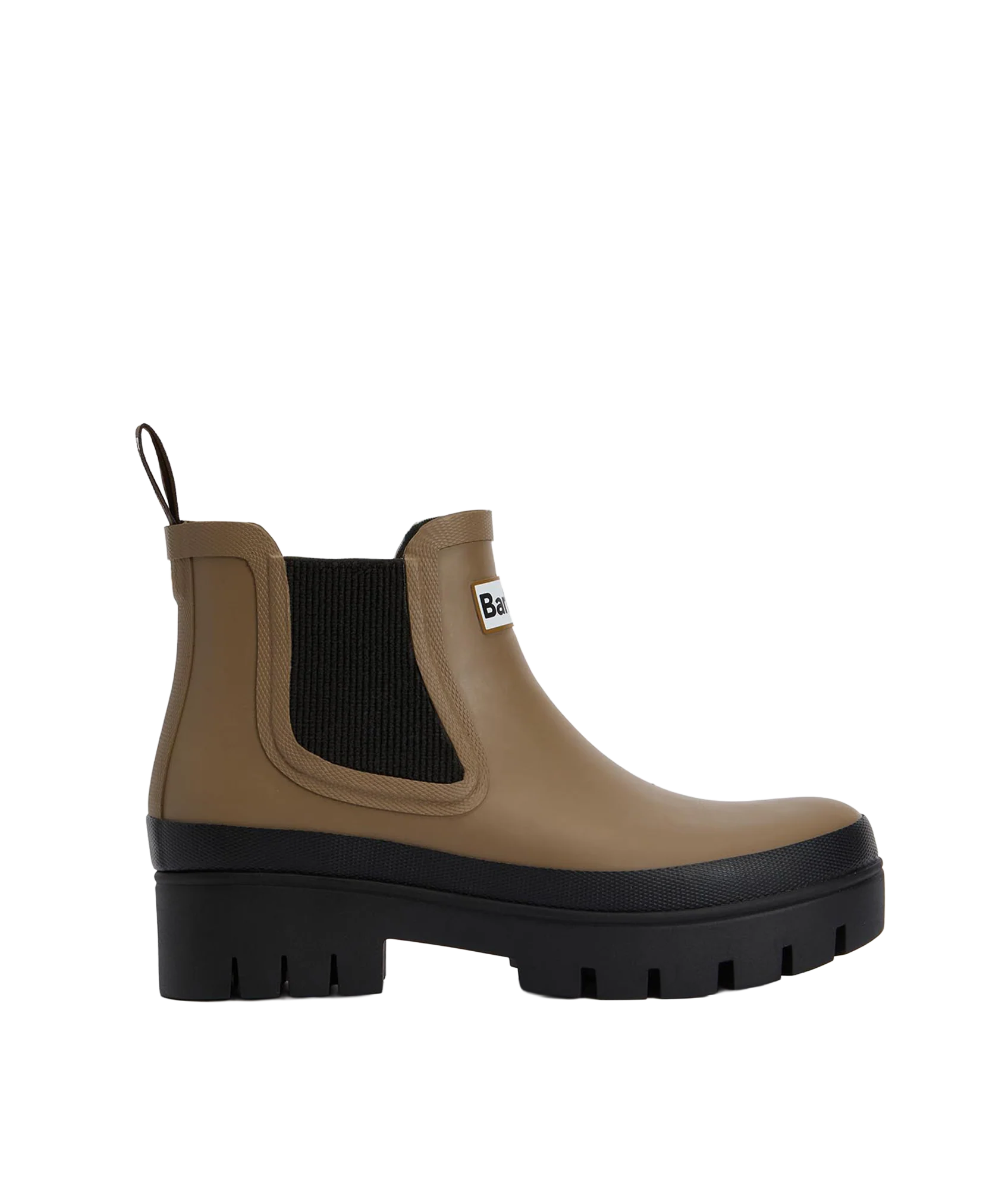 Halton Chelsea Welly - Military Brown/Black