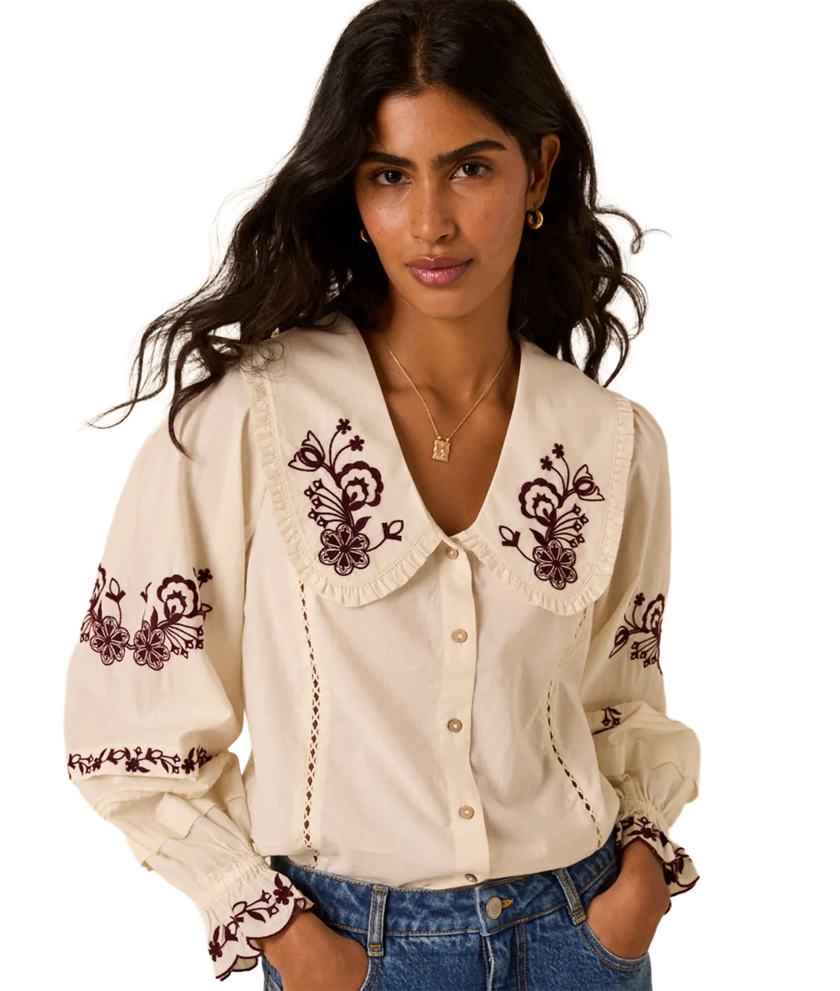 Henrietta Shirt - White