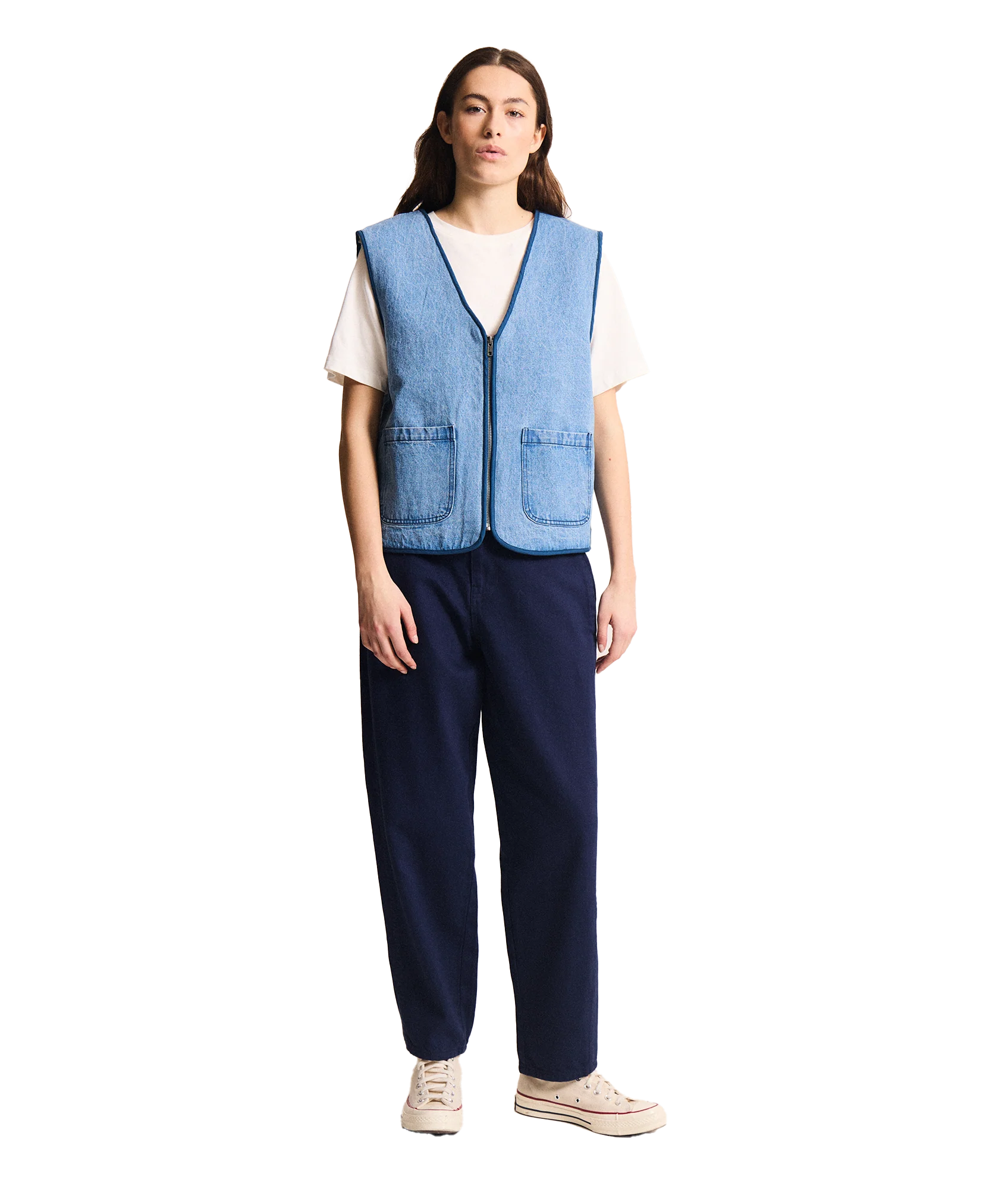 Hiramo Waistcoat - Blue - Image 5