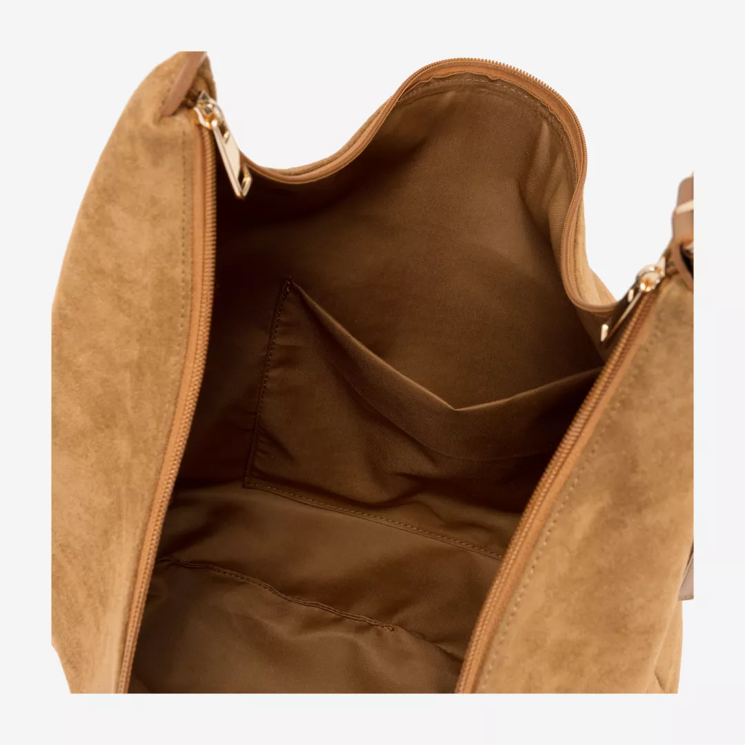 Hobo Sling Bag - Tan - Image 5