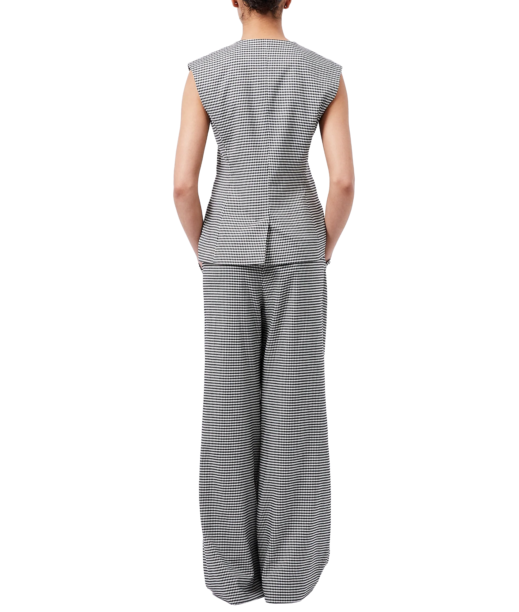 Holden Houndstooth Waistcoat - Multi - Image 5