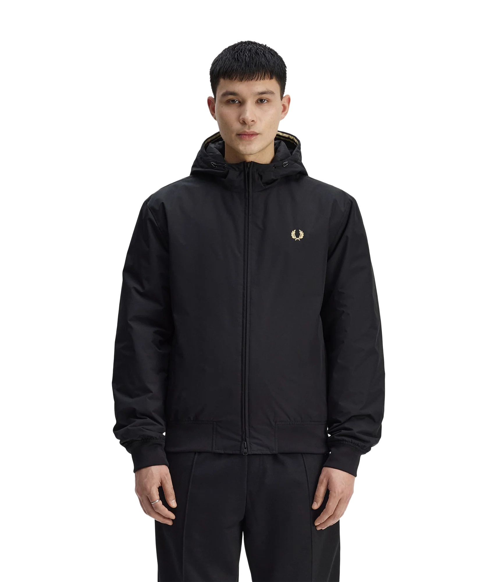 Hooded Brentham Jacket - Black - Image 6