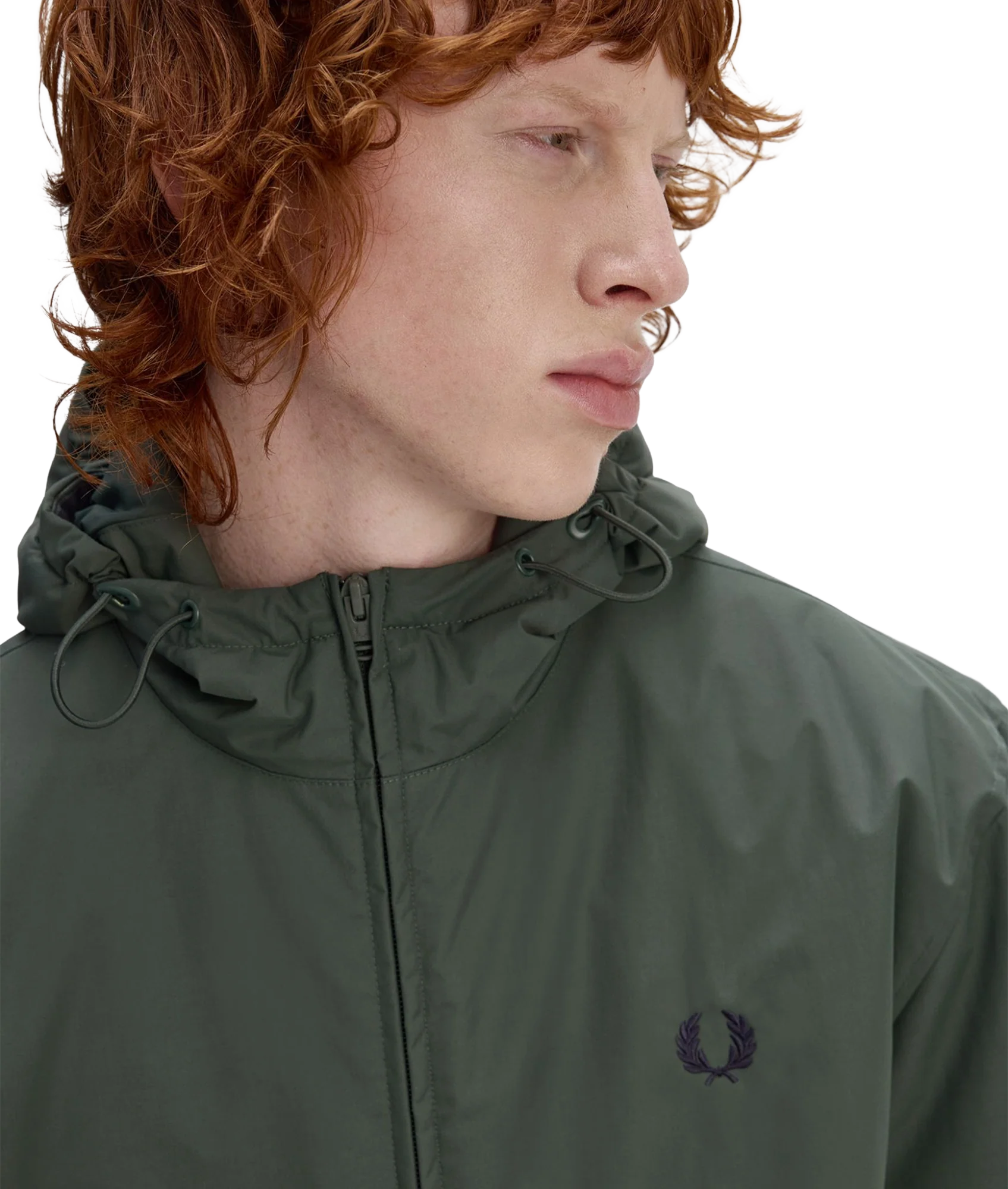 Hooded Brentham Jacket - Court Green - Image 5