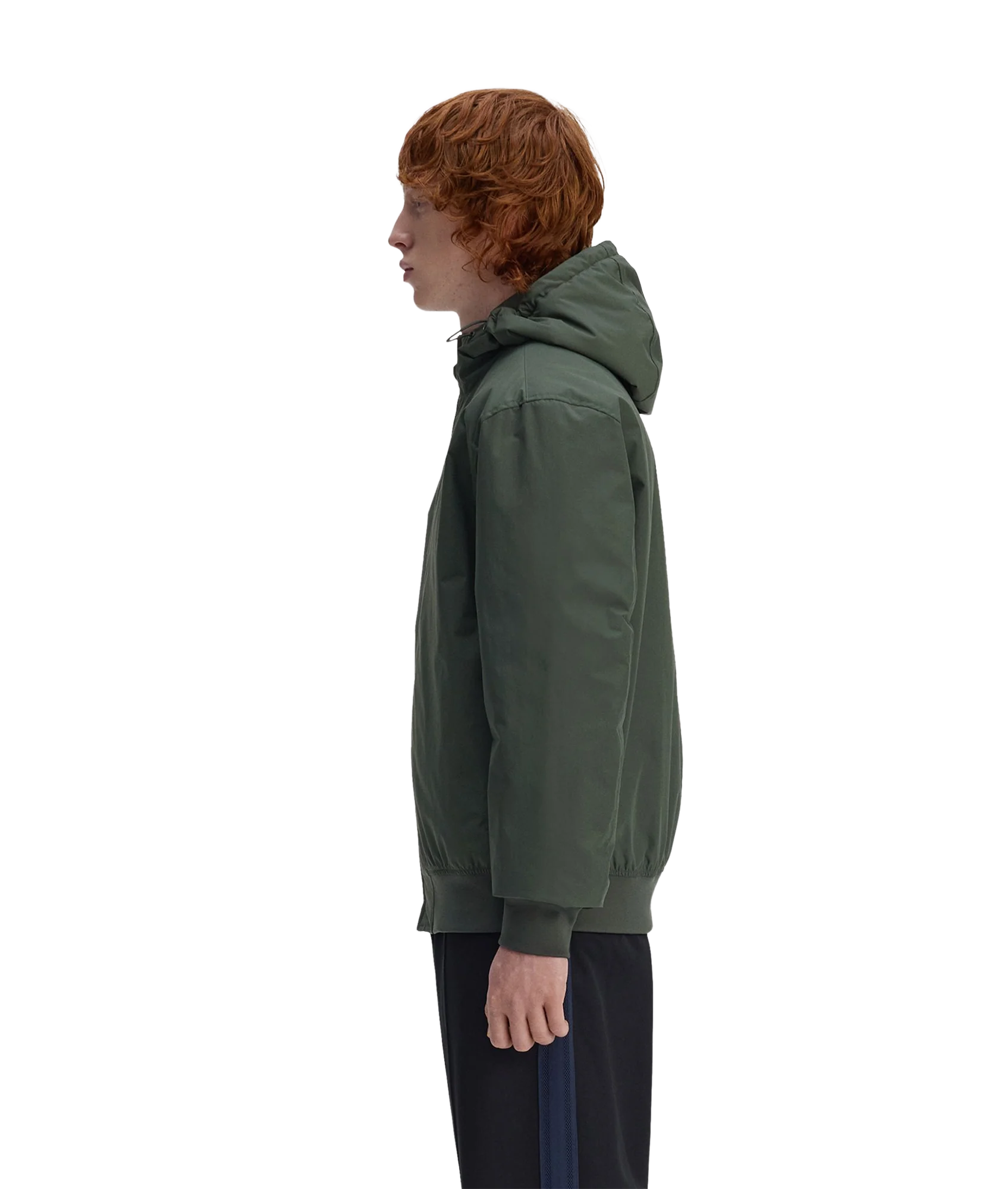 Hooded Brentham Jacket - Court Green - Image 7