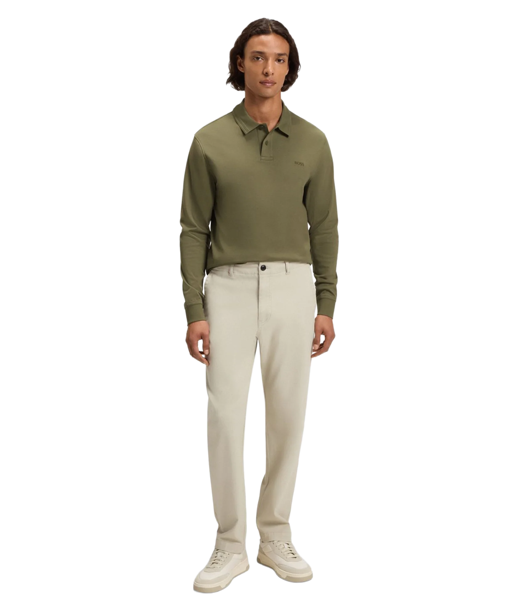 Interlock Polo Shirt - Open Green - Image 2