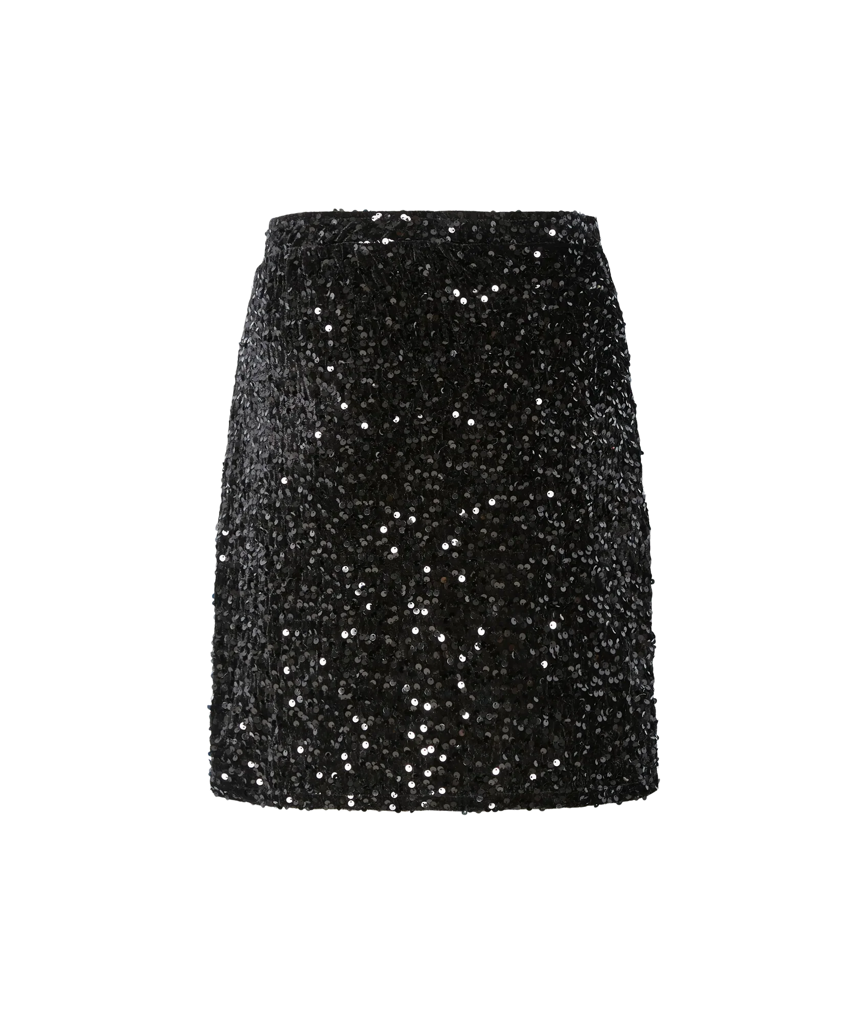 Kam Hw New Short Skirt Jrs Bc - Black Black Sequins - Image 2