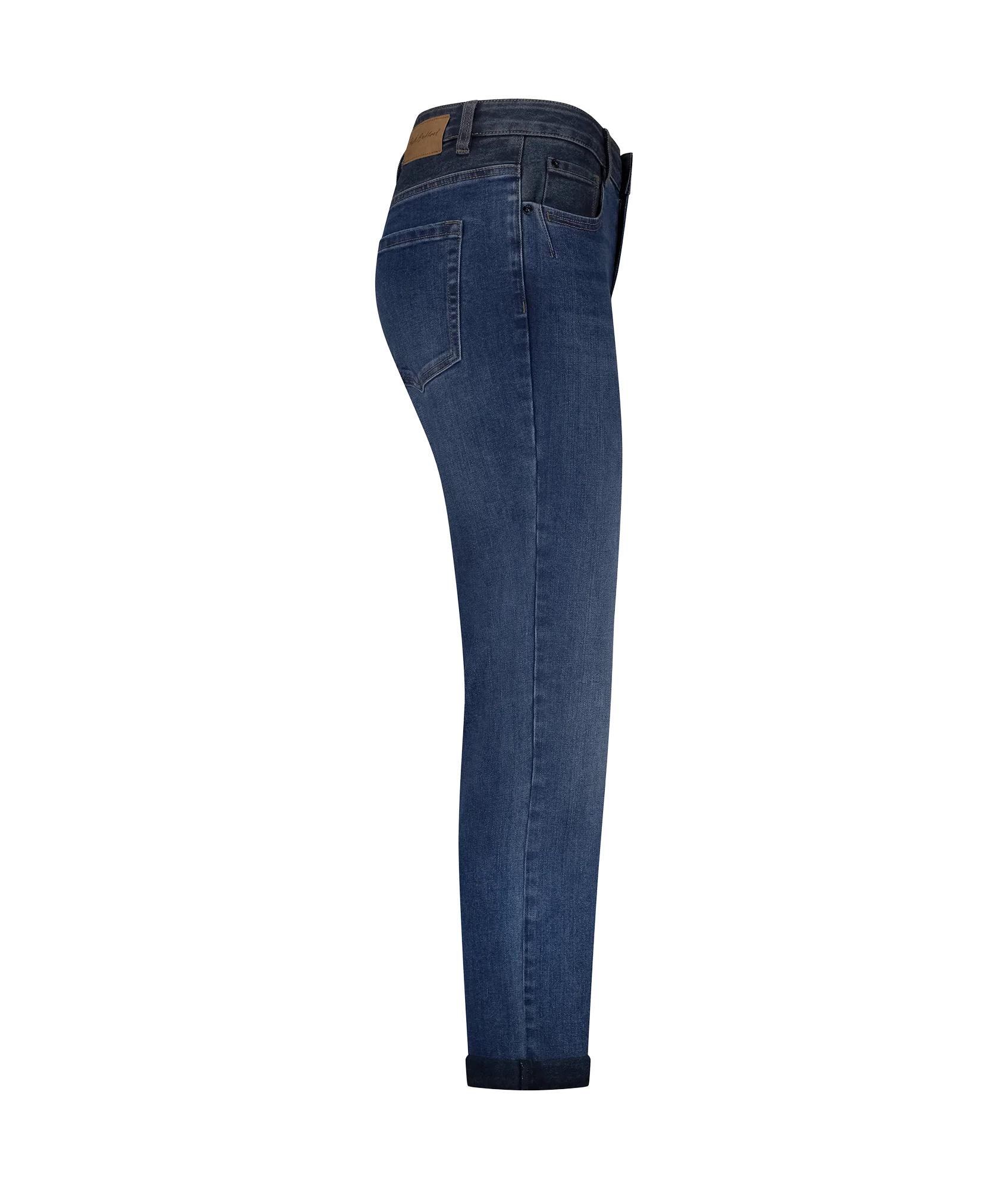 Kate 2 Tone Denim - Blue/Black - Image 3
