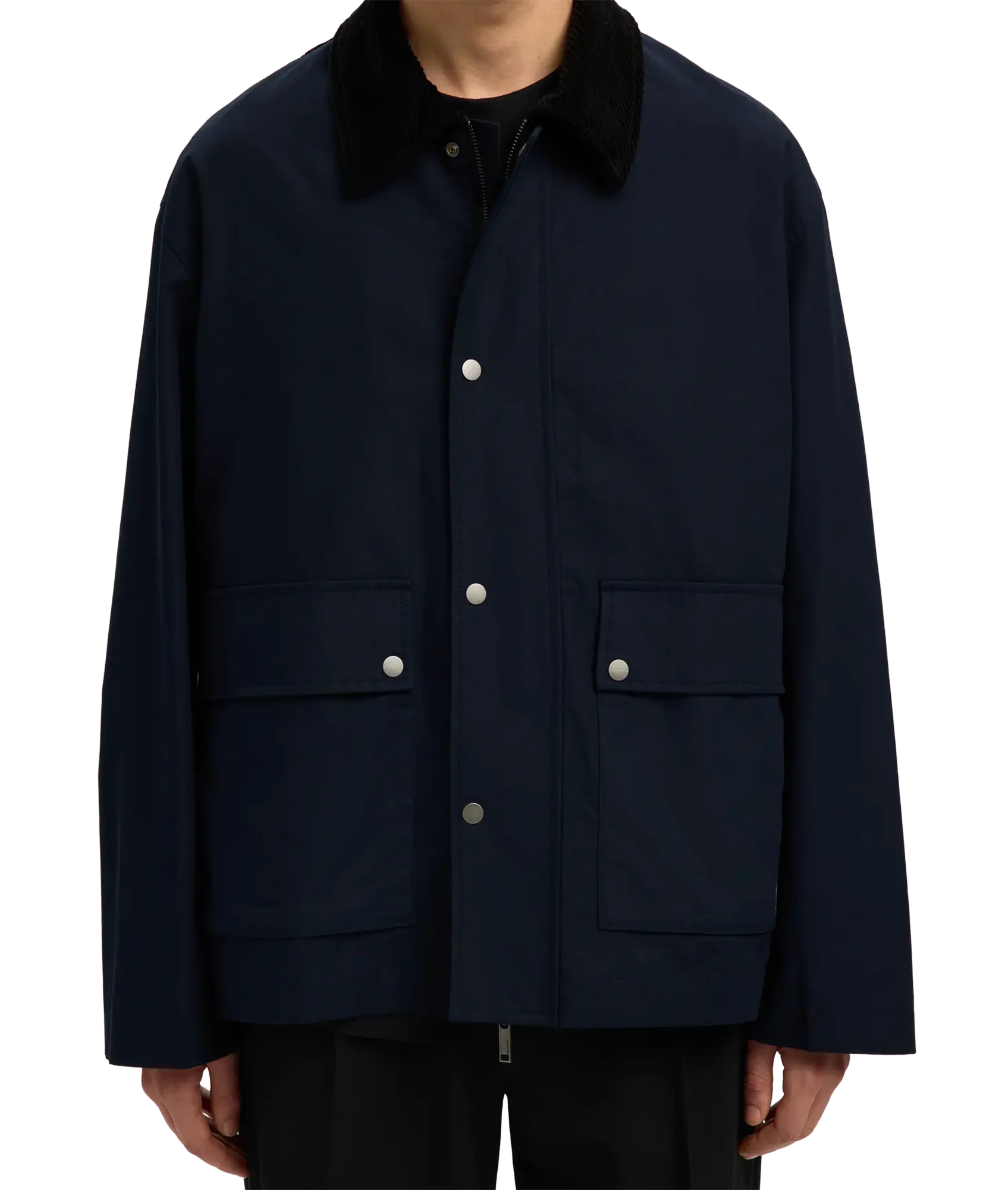 Kyle Cotton Jkt - Blue - Image 4