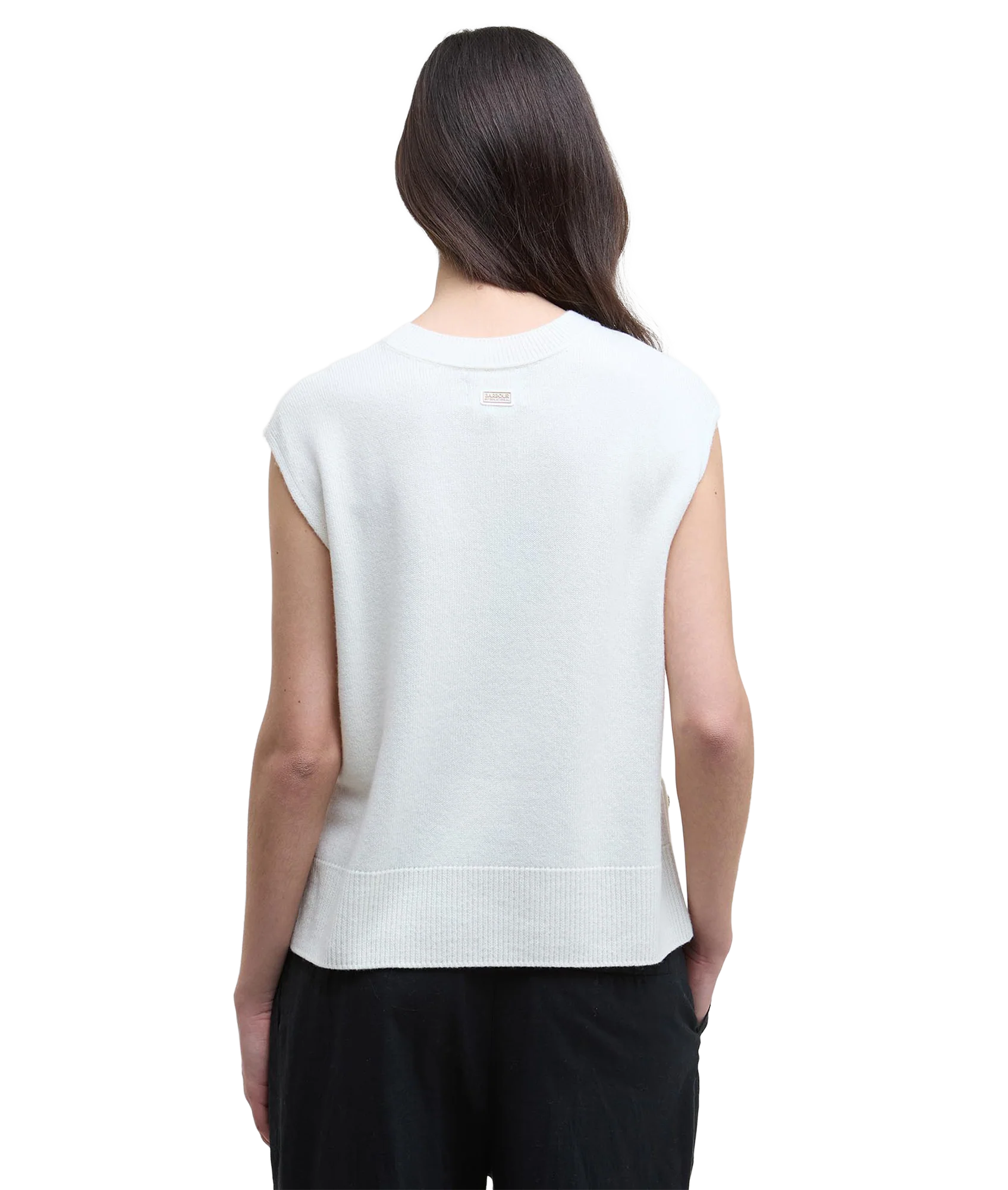 Lana Knitted Vest - Off White - Image 3