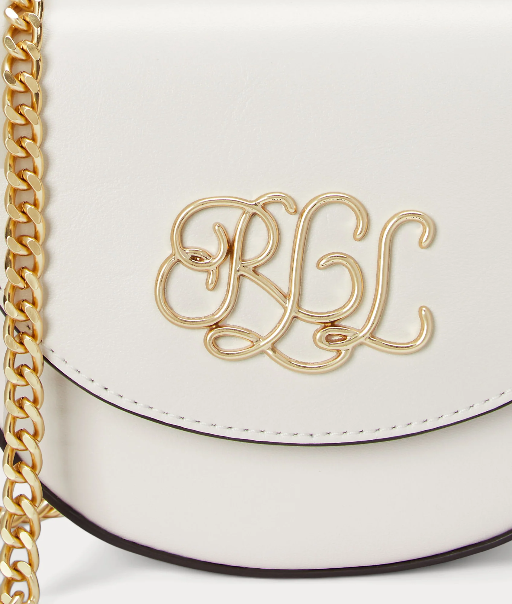 Leather Small Witley Crossbody - White - Image 5