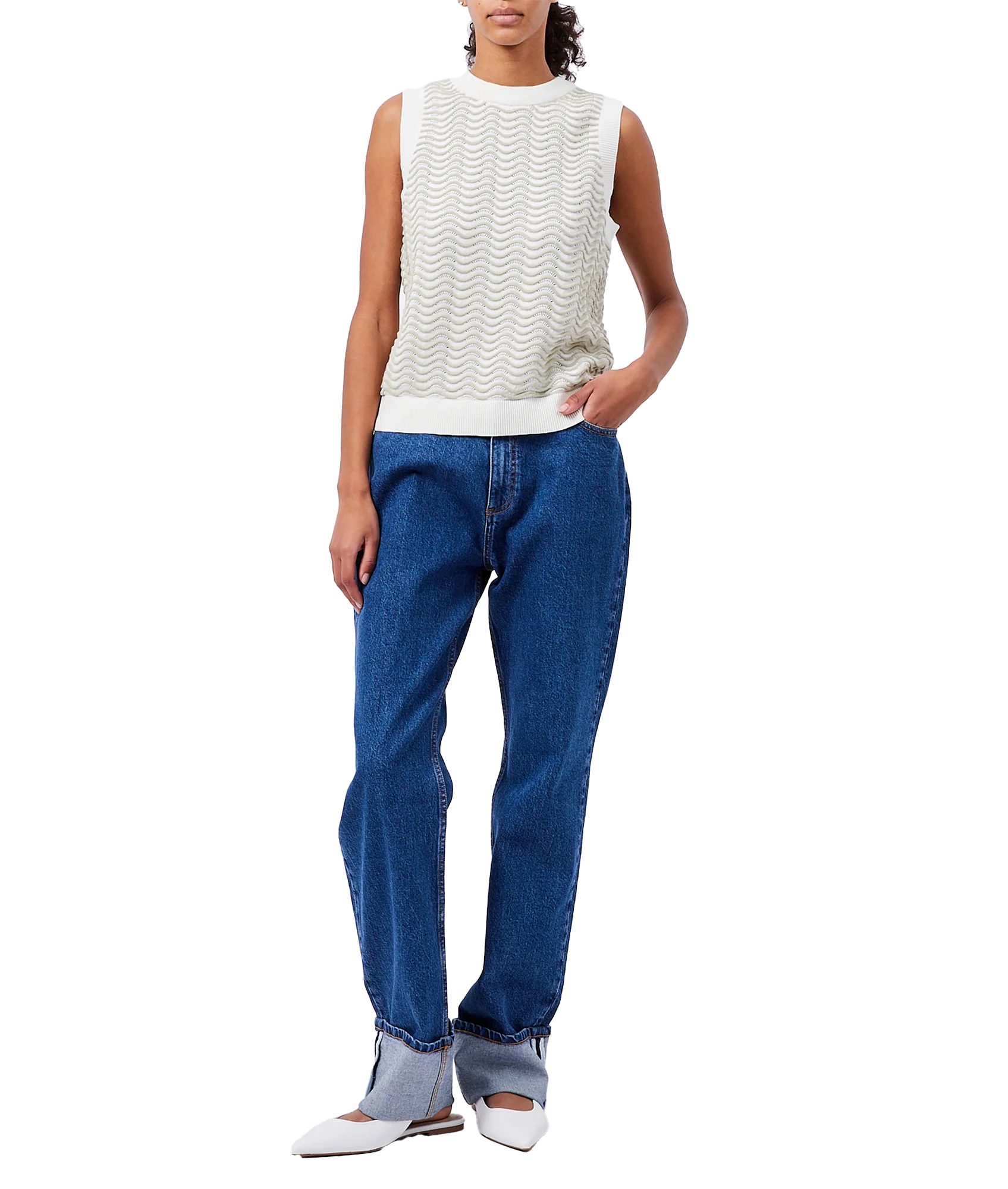London Slvlss Jumper - Cream - Image 2