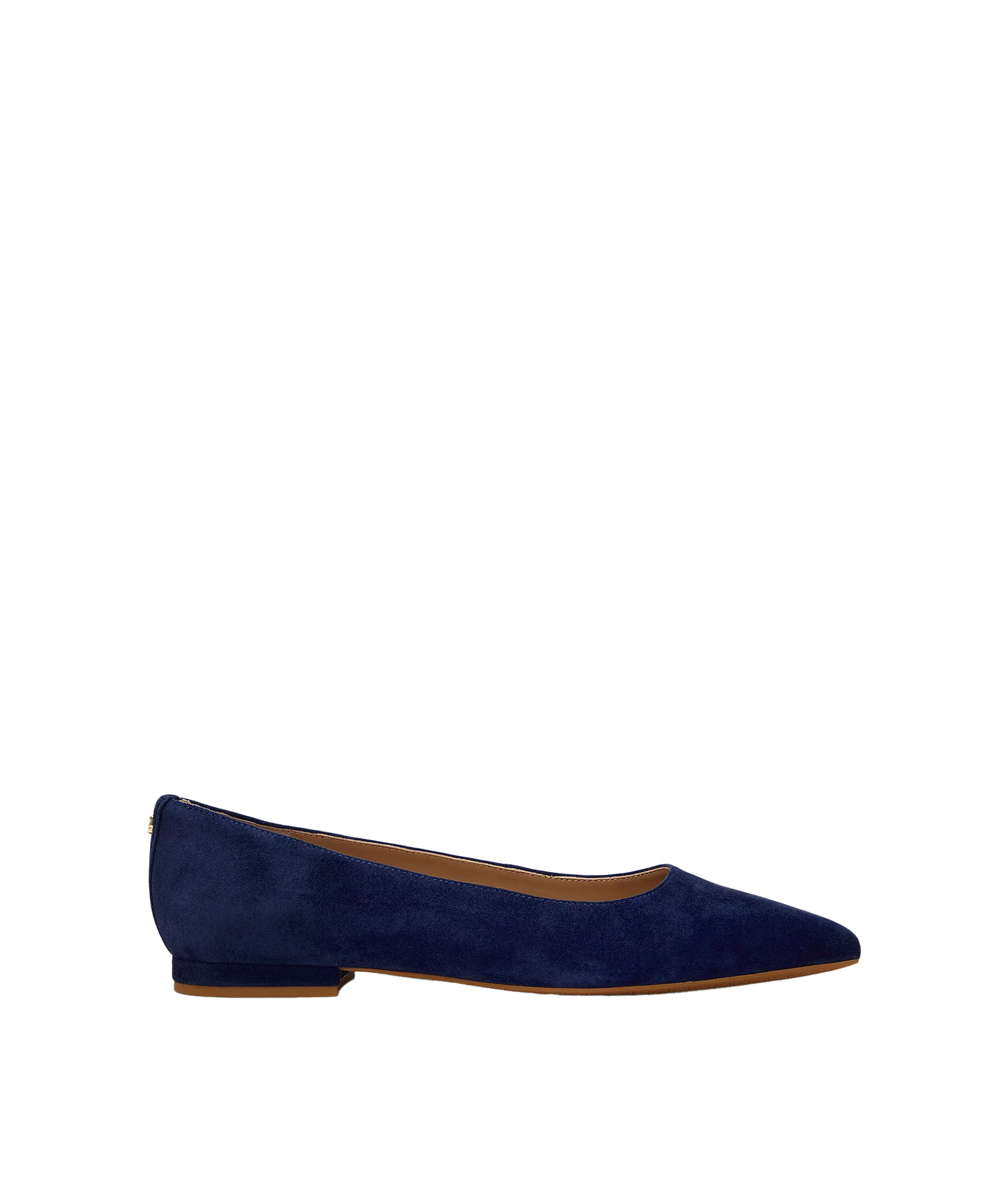 Londyn Suede Ballet Flat - Navy