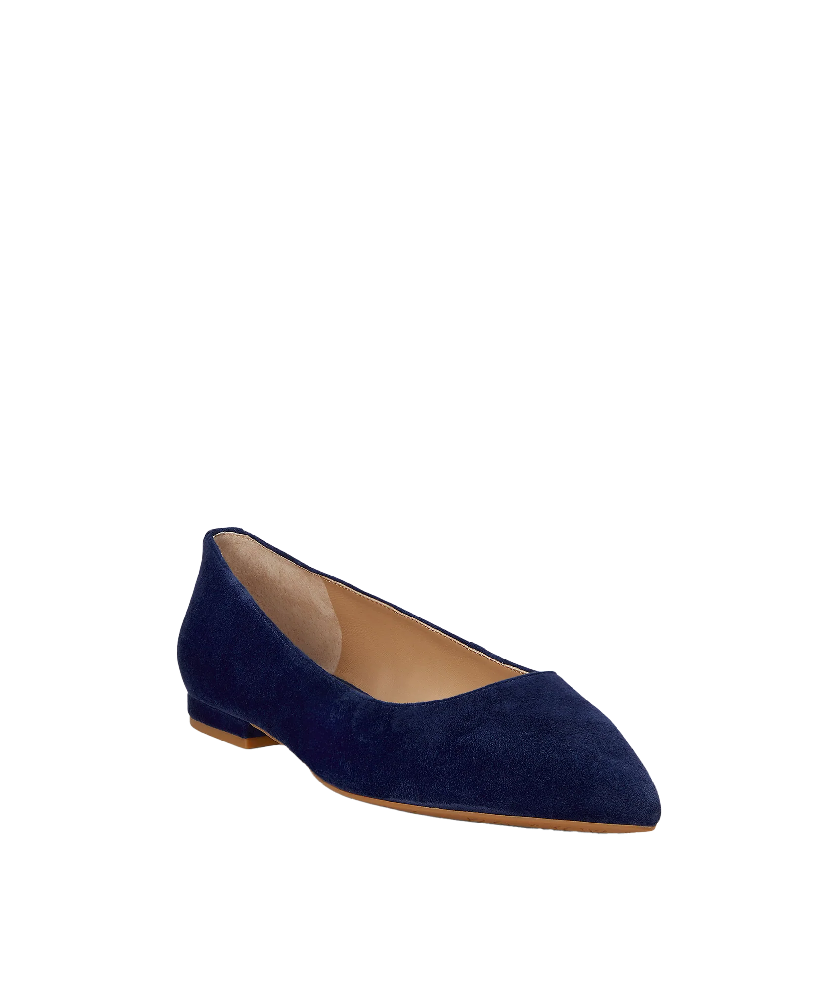 Londyn Suede Ballet Flat - Navy - Image 2