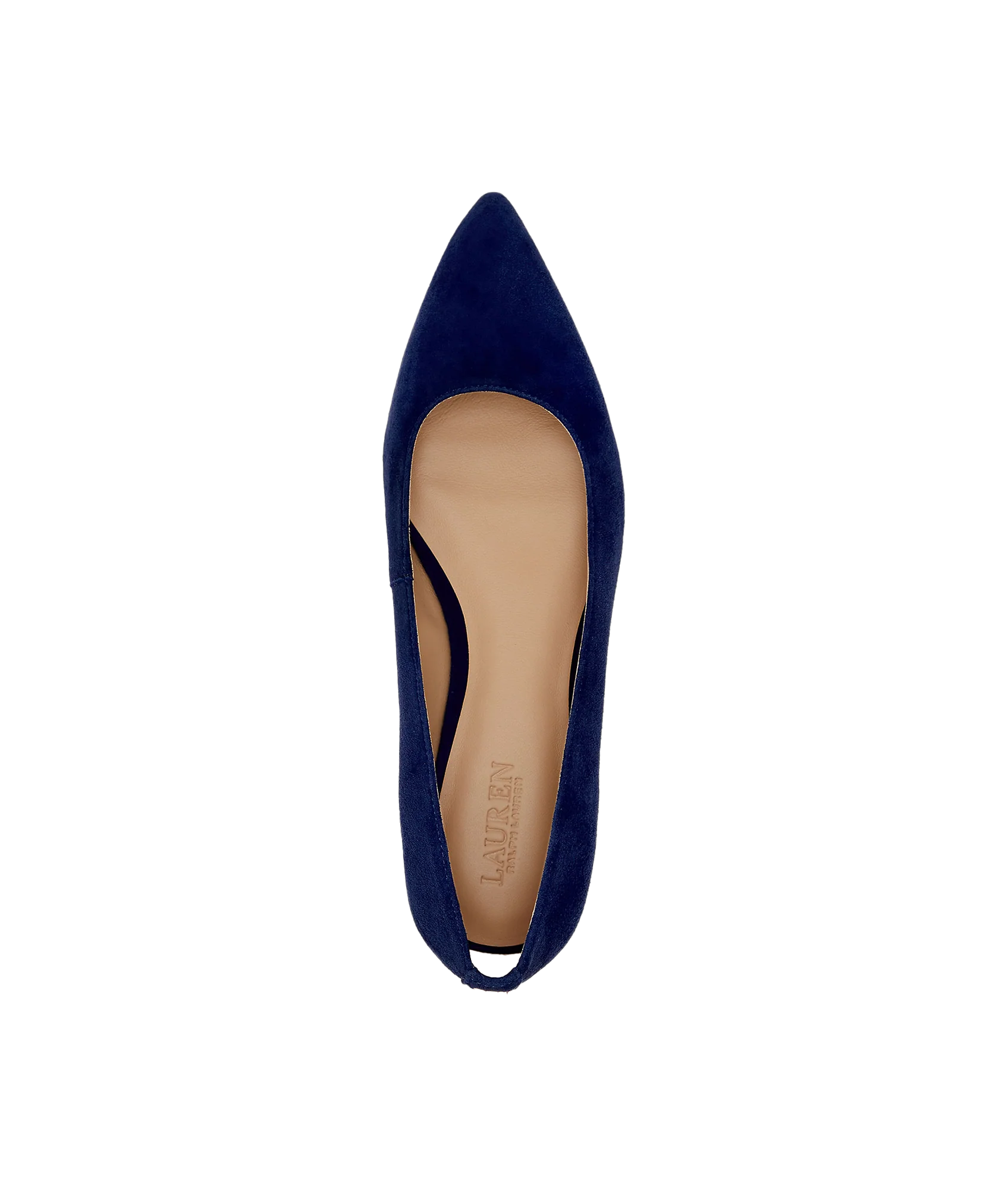 Londyn Suede Ballet Flat - Navy - Image 4