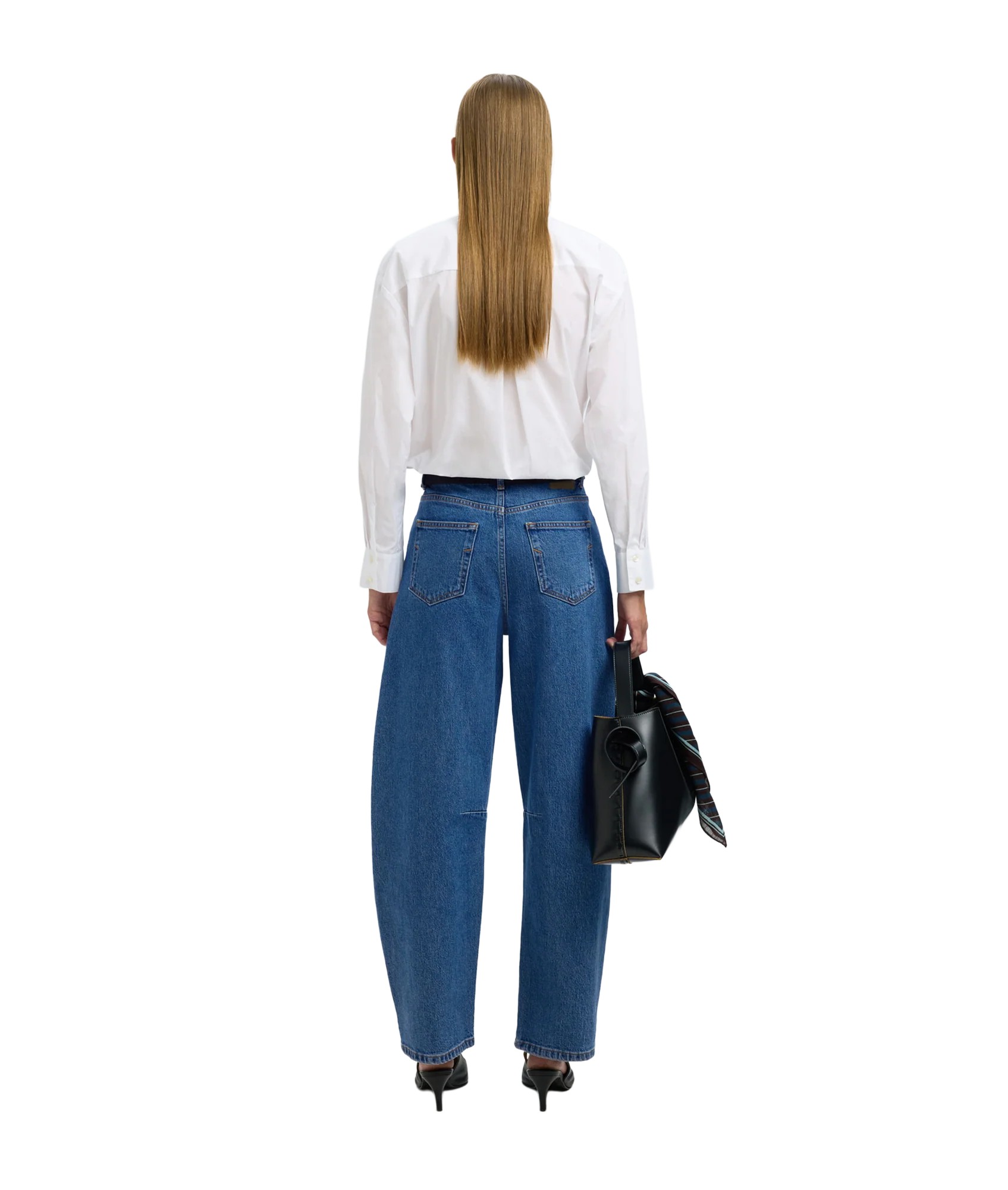 Loose Barrel Ane-Kori Mw Jeans - Blue - Image 3
