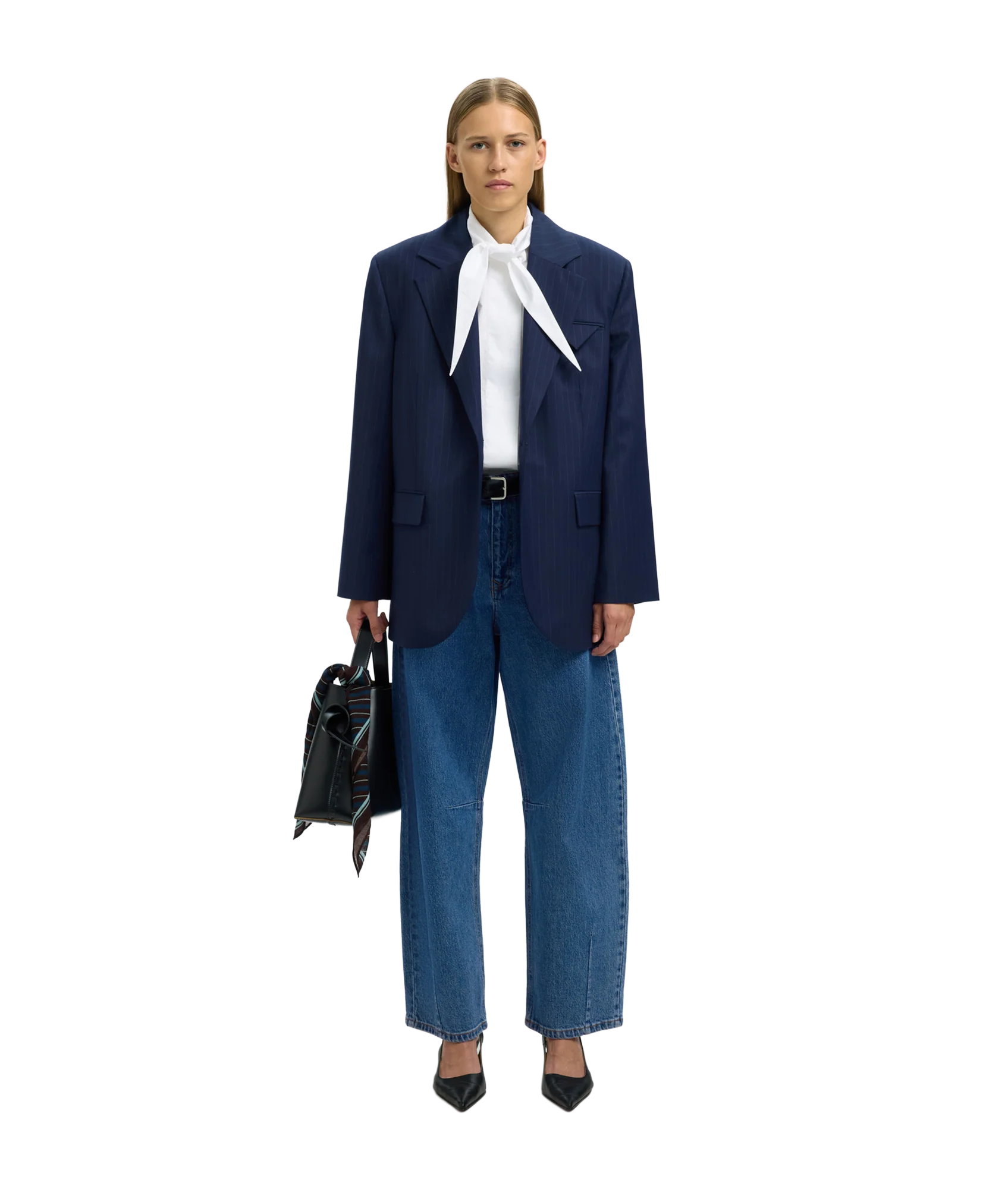 Loose Barrel Ane-Kori Mw Jeans - Blue - Image 6