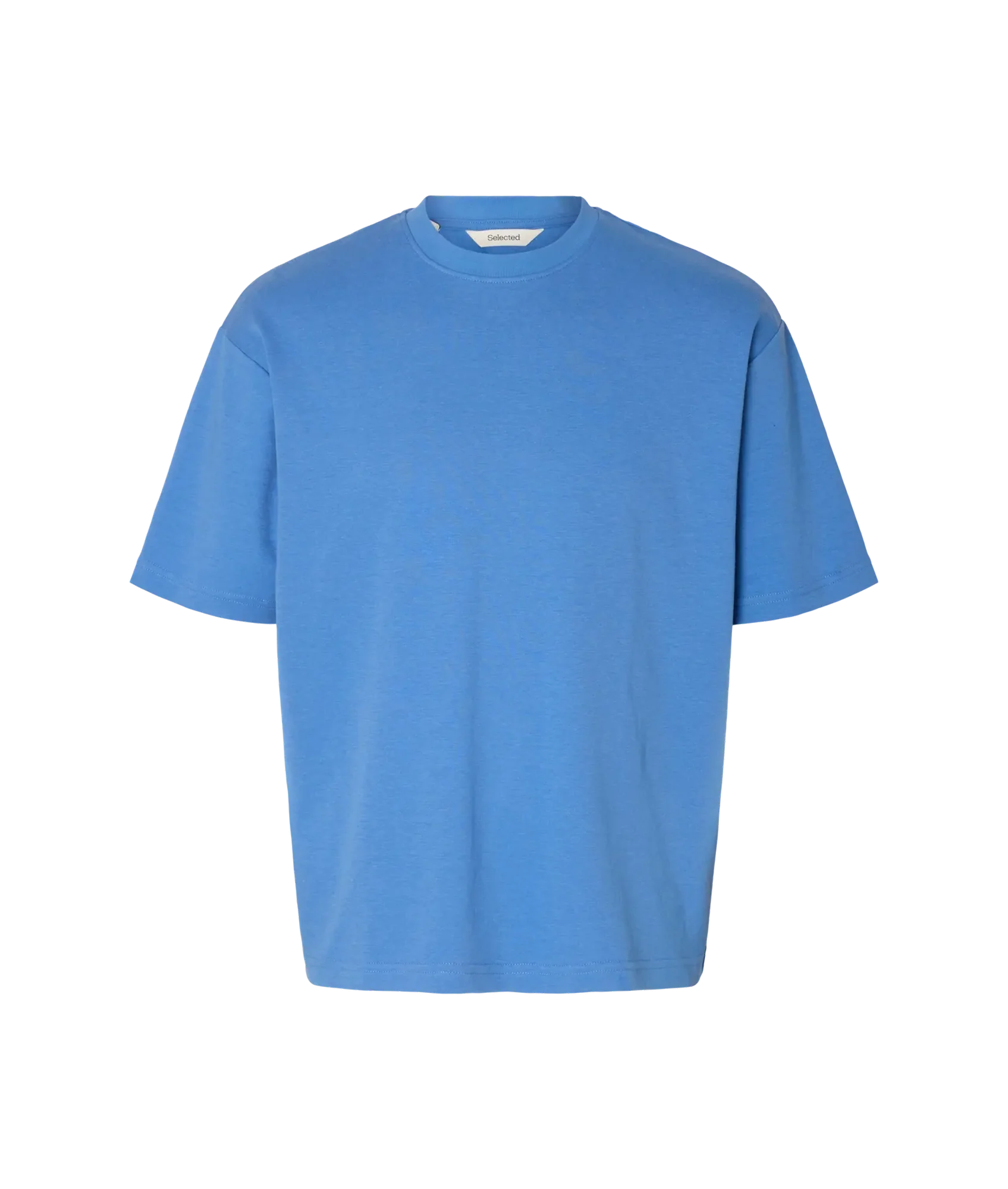 Looseoscar Ss O-Neck Tee Noos - Blue Bonnet