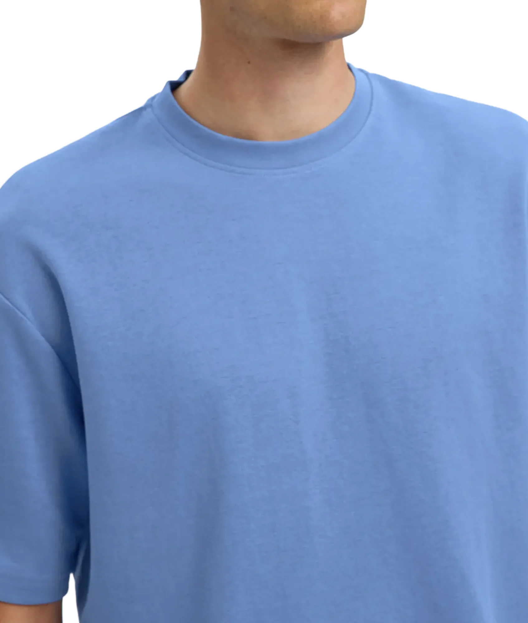 Looseoscar Ss O-Neck Tee Noos - Blue Bonnet - Image 5
