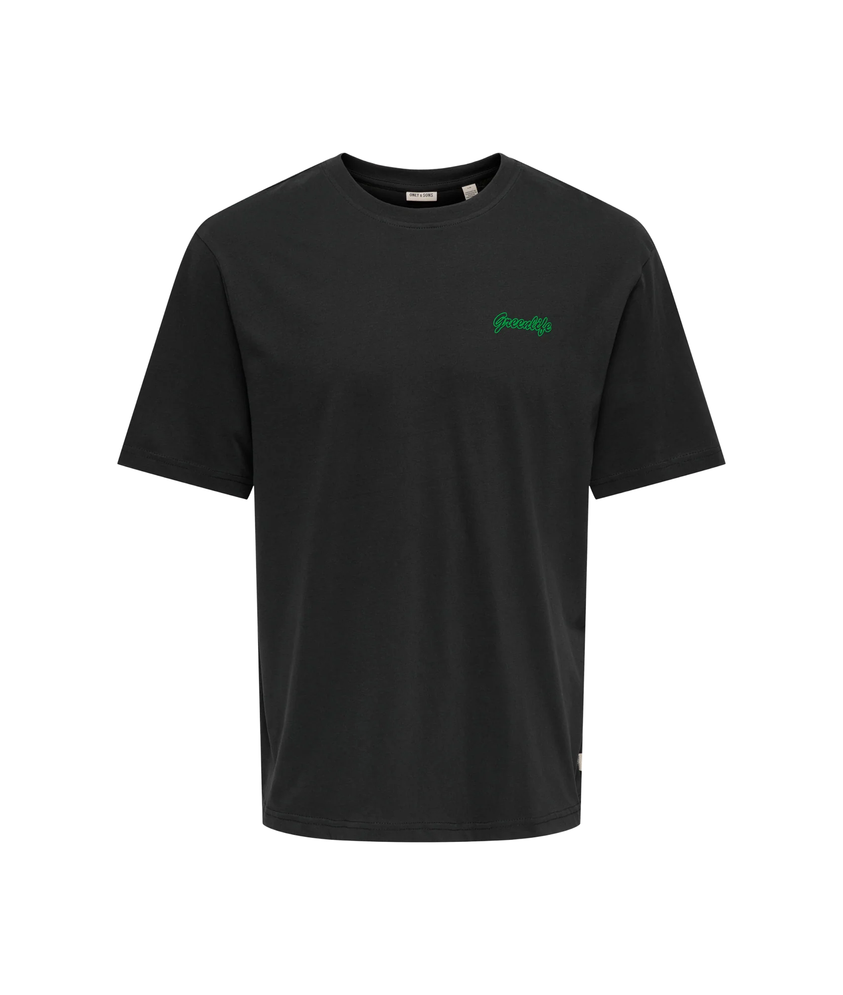 Malik Tropico Rlx Ss Tee - Black