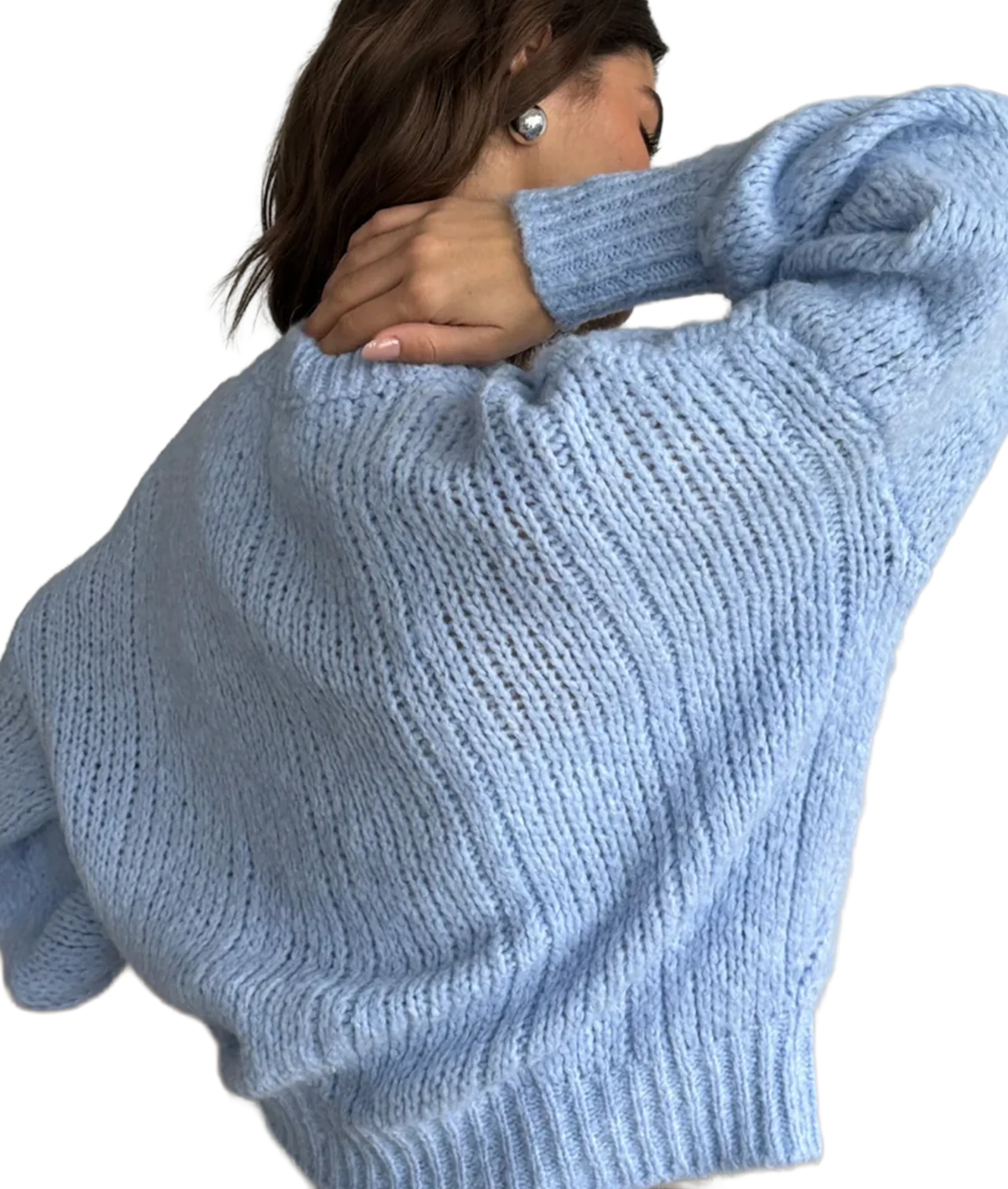 Mara Sweater - Sky Blue - Image 3