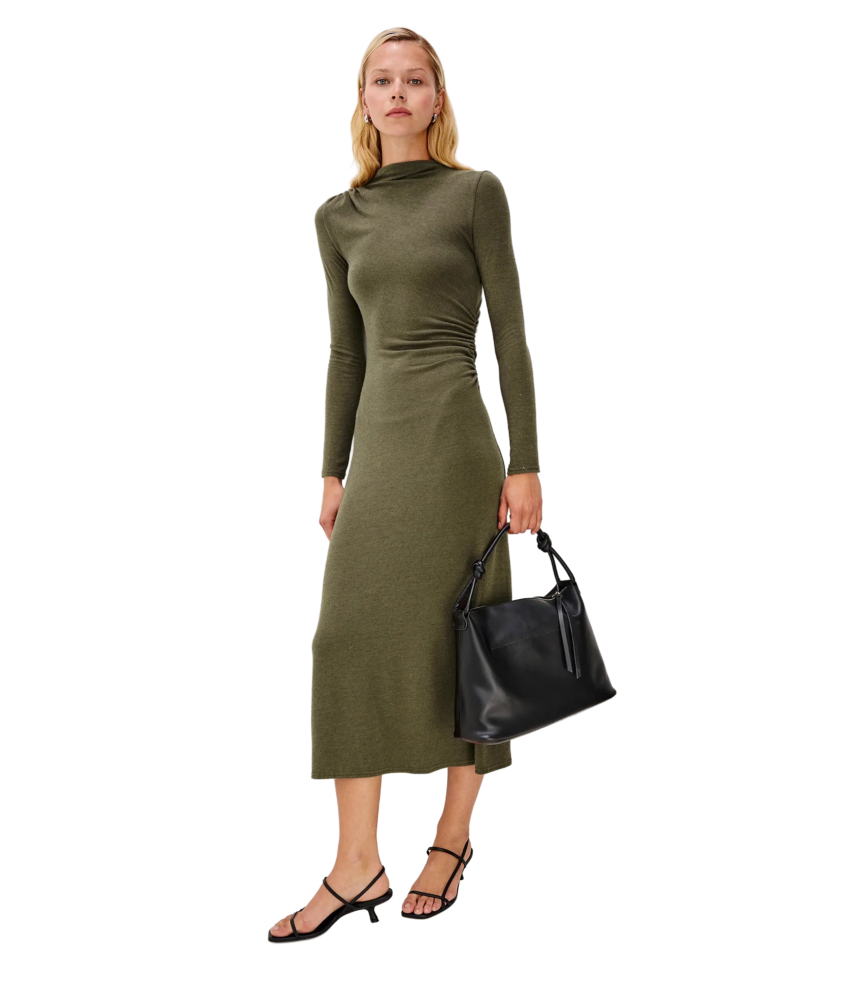 Margaret Dress - Heather Olive - Image 3