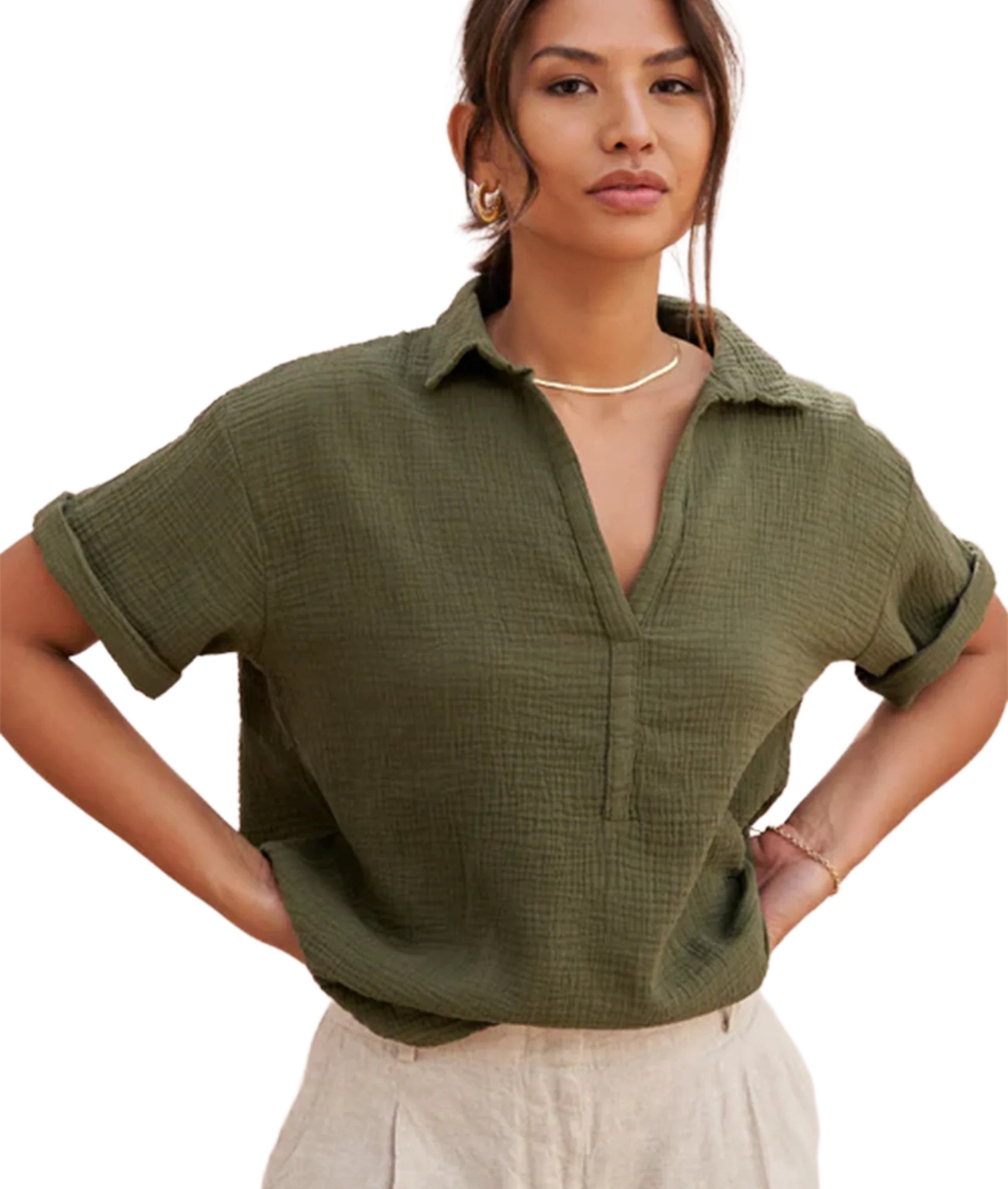 Mariana Shirt - Khaki