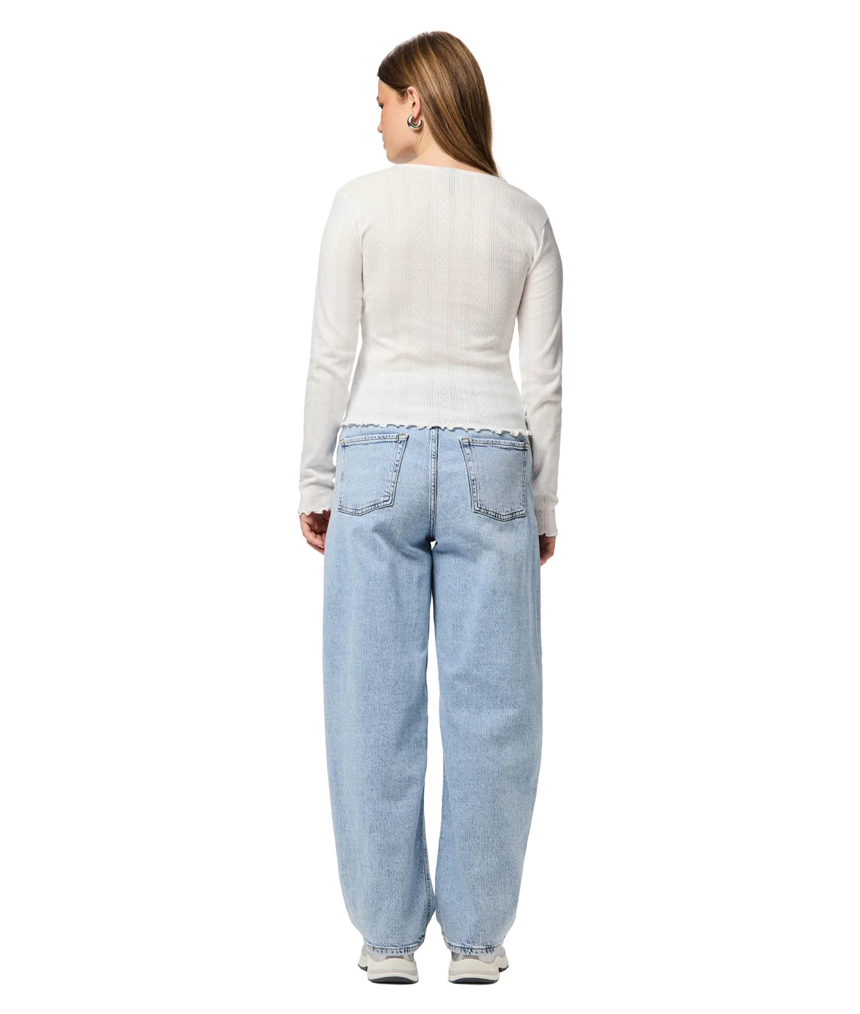 Marie Ls Poin Cardigan Jrs Bc - White - Image 5