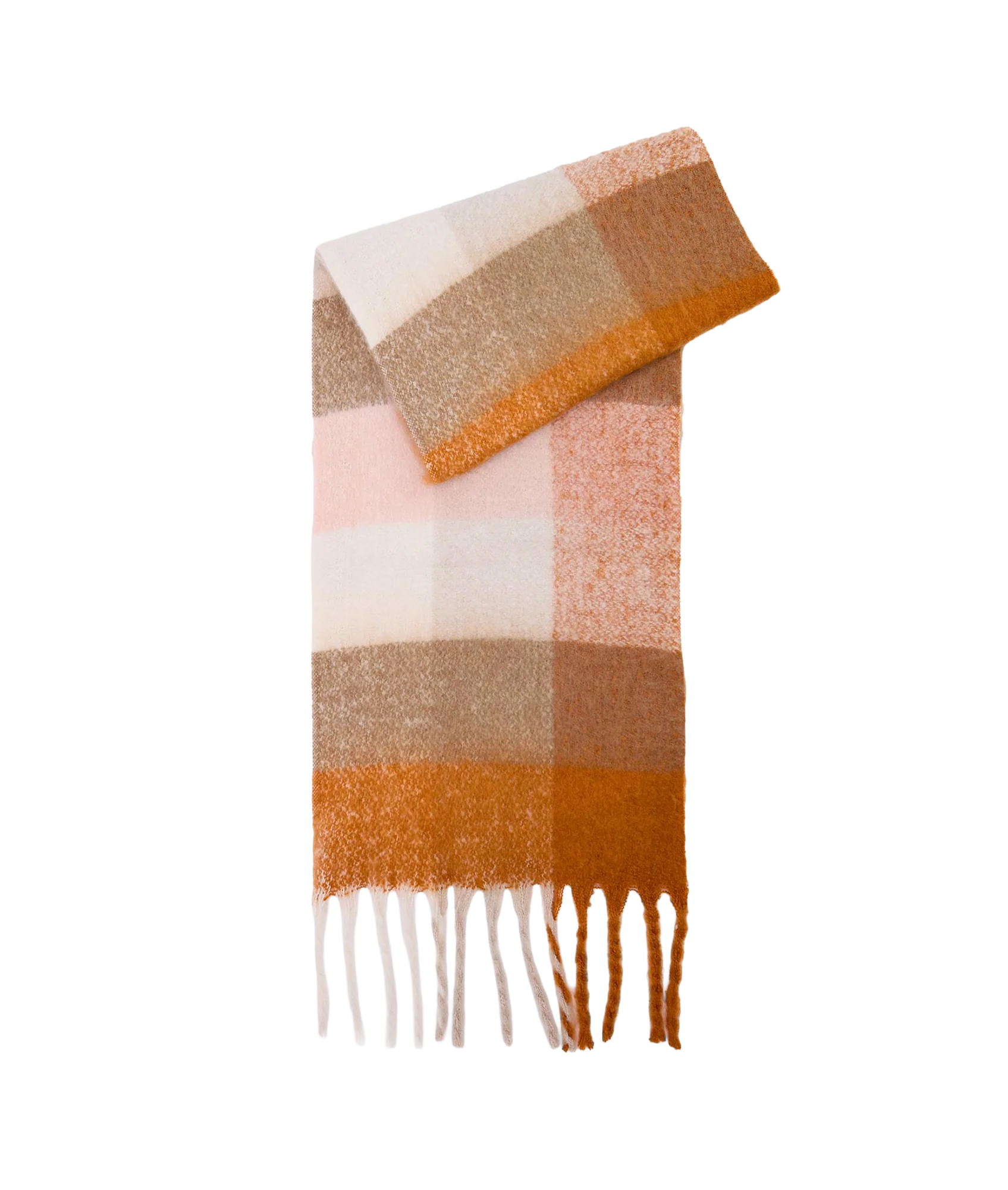 Marie Scarf - Mustard Check