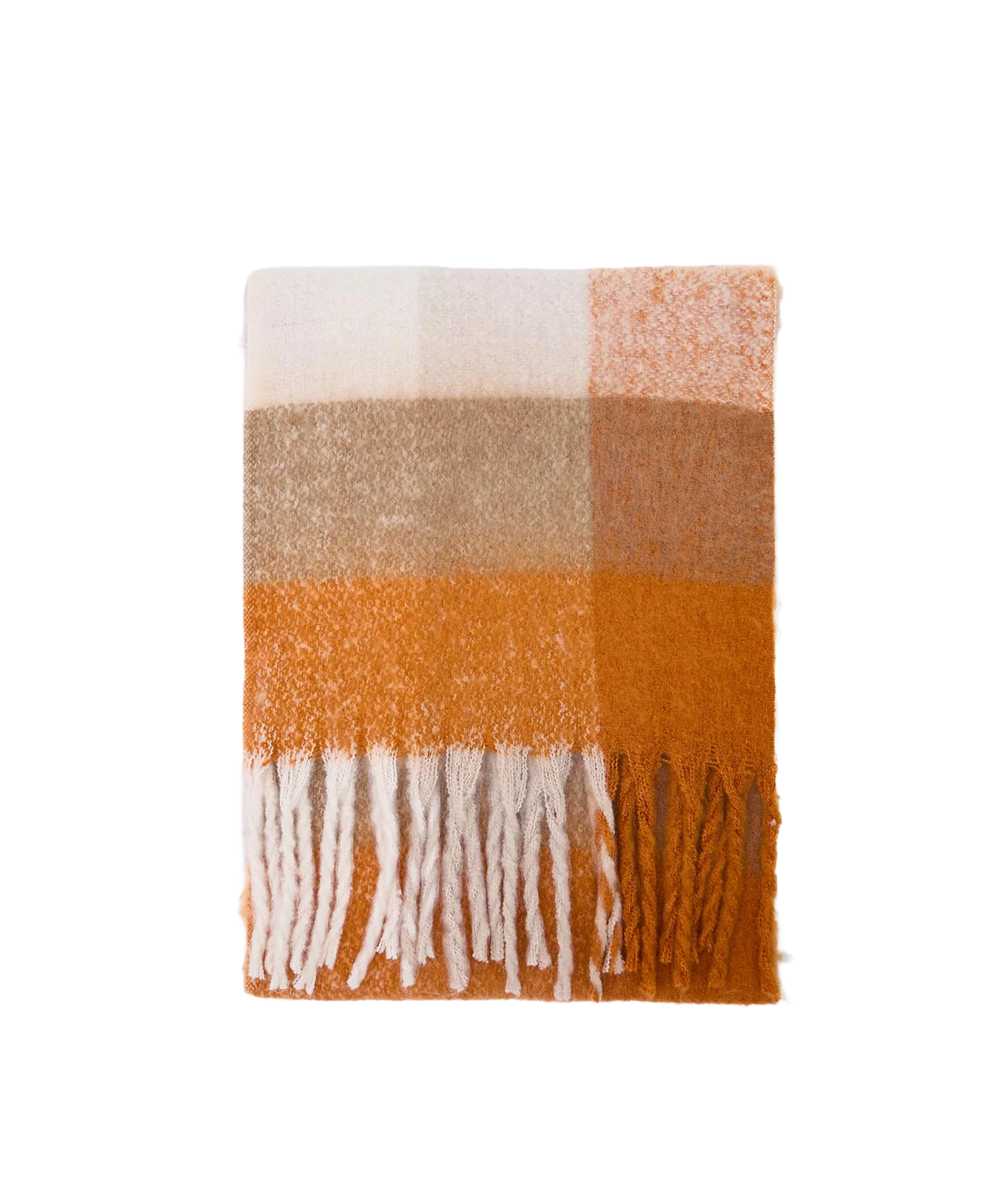 Marie Scarf - Mustard Check - Image 2